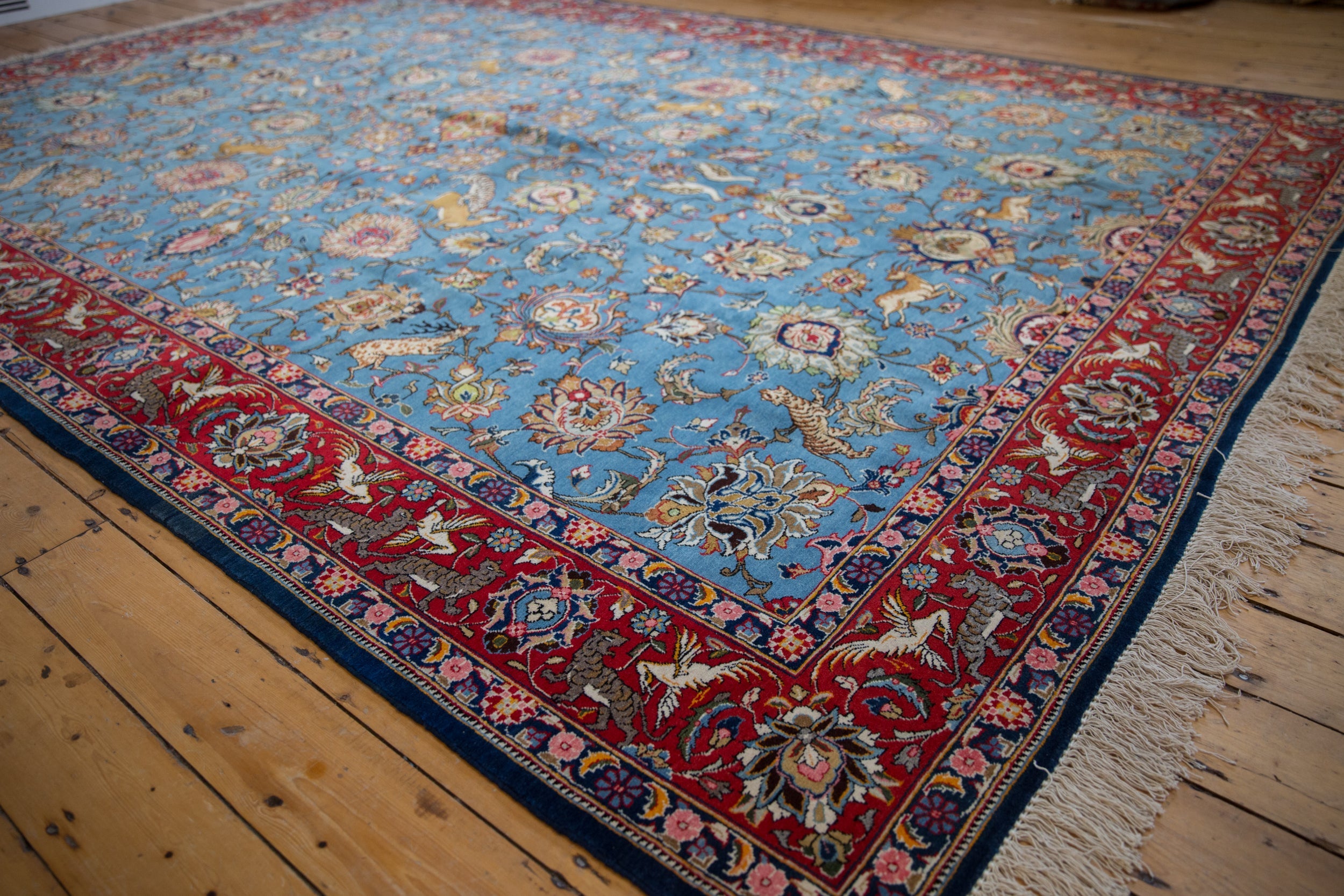8.5x13 Vintage Qom Carpet by Old New House® - product image 13 for Resin Society