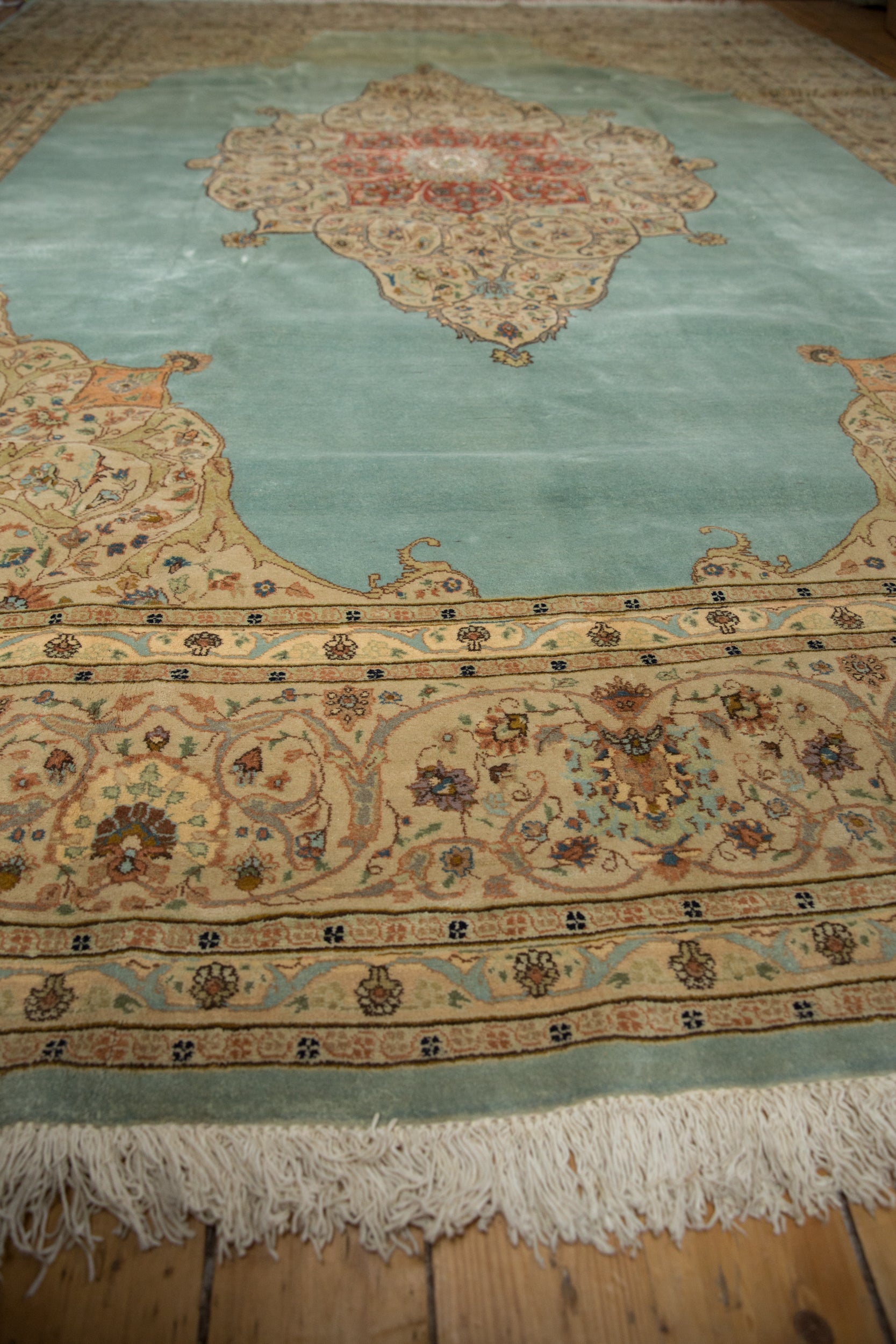 RESERVED 11x14 Vintage Tabriz Carpet