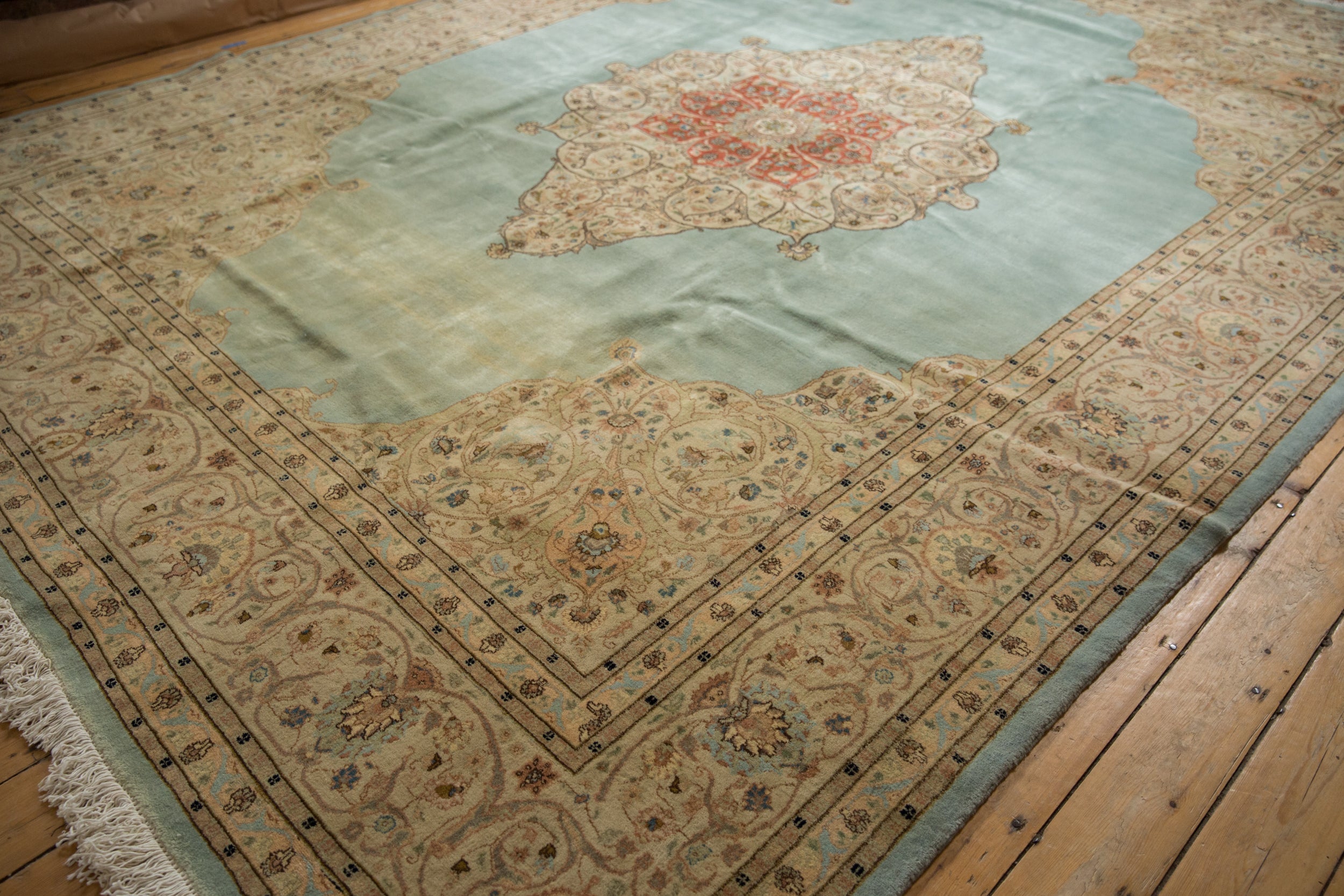 RESERVED 11x14 Vintage Tabriz Carpet