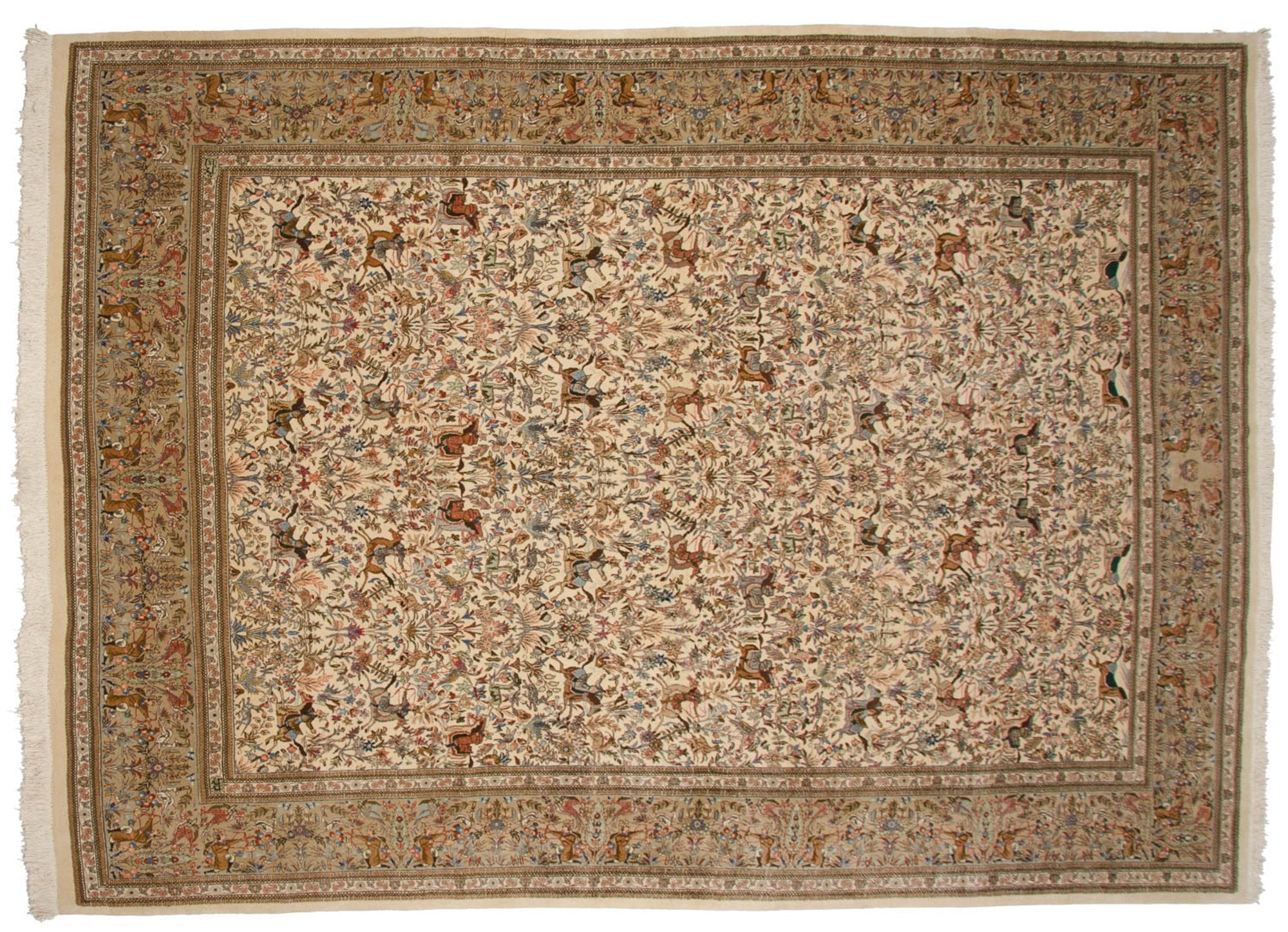 11x15 Vintage Tabriz Carpet by Old New House® - main product image for Resin Society