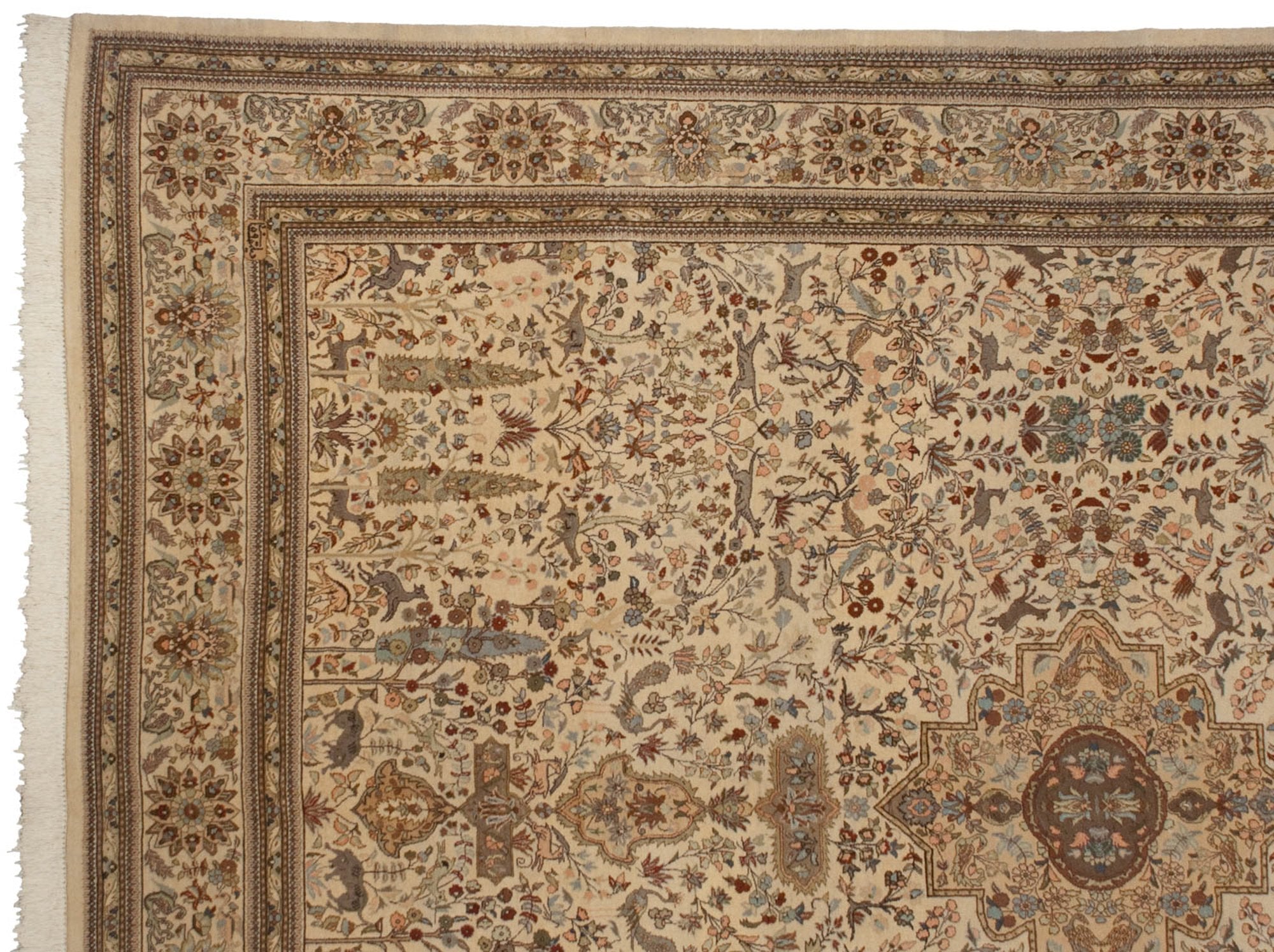 11.5x15.5 Vintage Tabriz Carpet by Old New House® - product image 7 for Resin Society