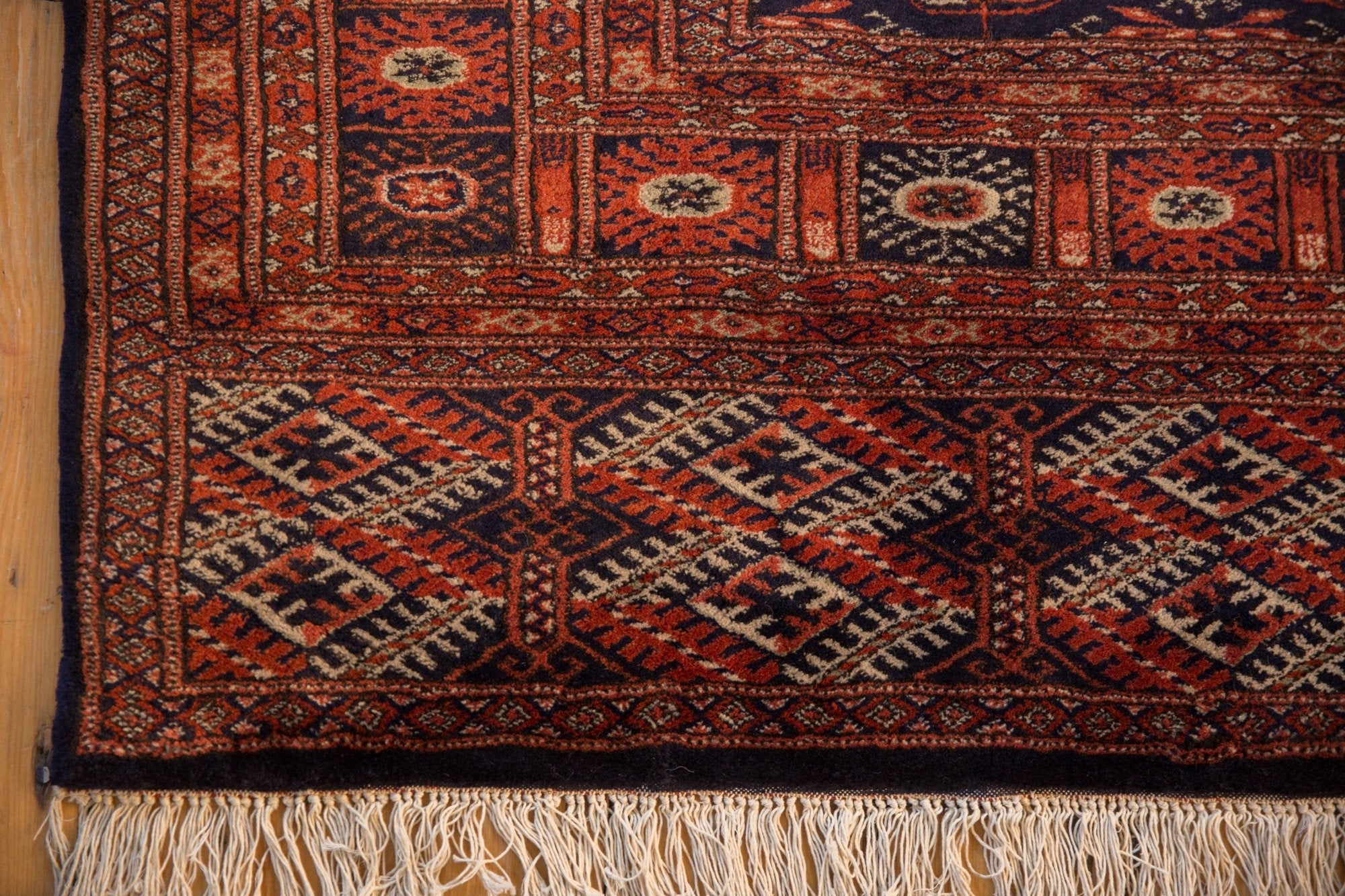 5x8 Vintage Fine Pakistani Bokhara Design Carpet by Old New House® - product image 8 for Resin Society
