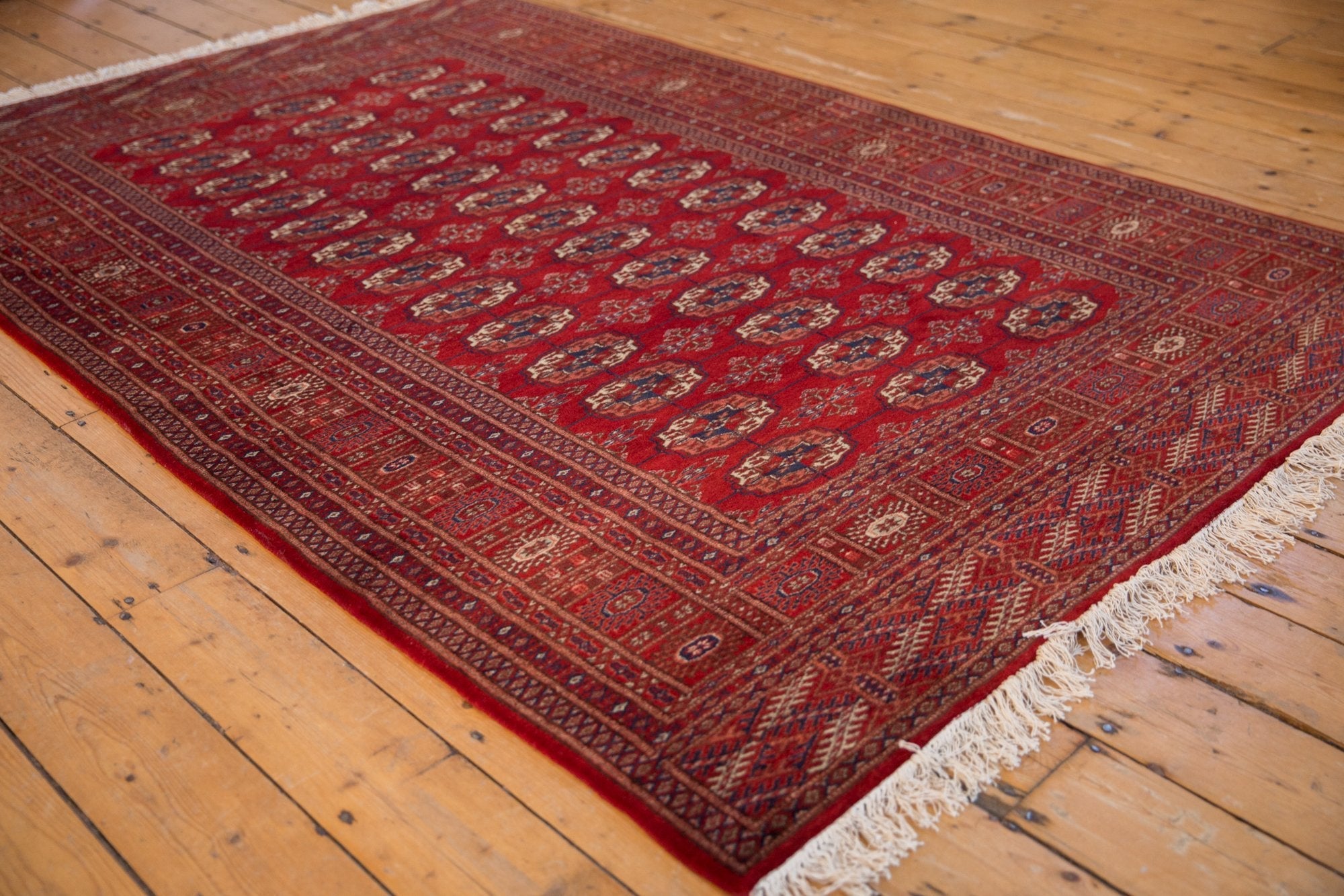 5x8 Vintage Fine Pakistani Bokhara Design Carpet by Old New House® - product image 3 for Resin Society