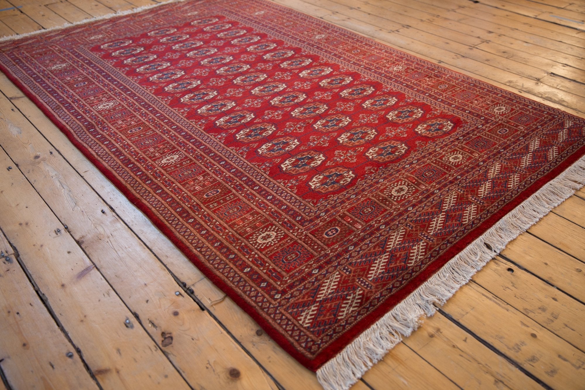 5x8 Vintage Fine Pakistani Bokhara Design Carpet by Old New House® - product image 6 for Resin Society