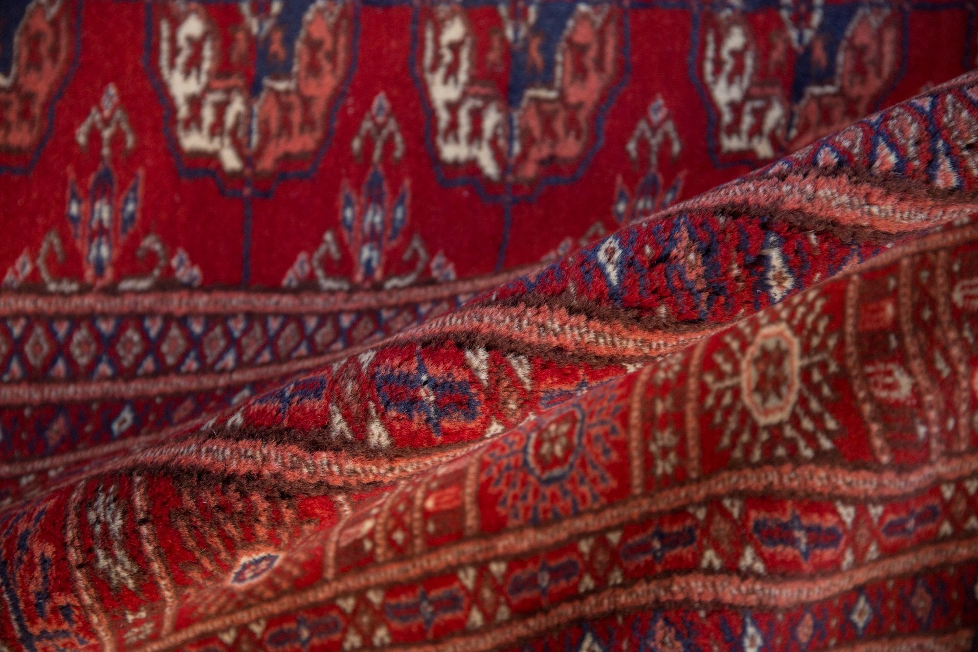 5x8 Vintage Fine Pakistani Bokhara Design Carpet by Old New House® - product image 9 for Resin Society