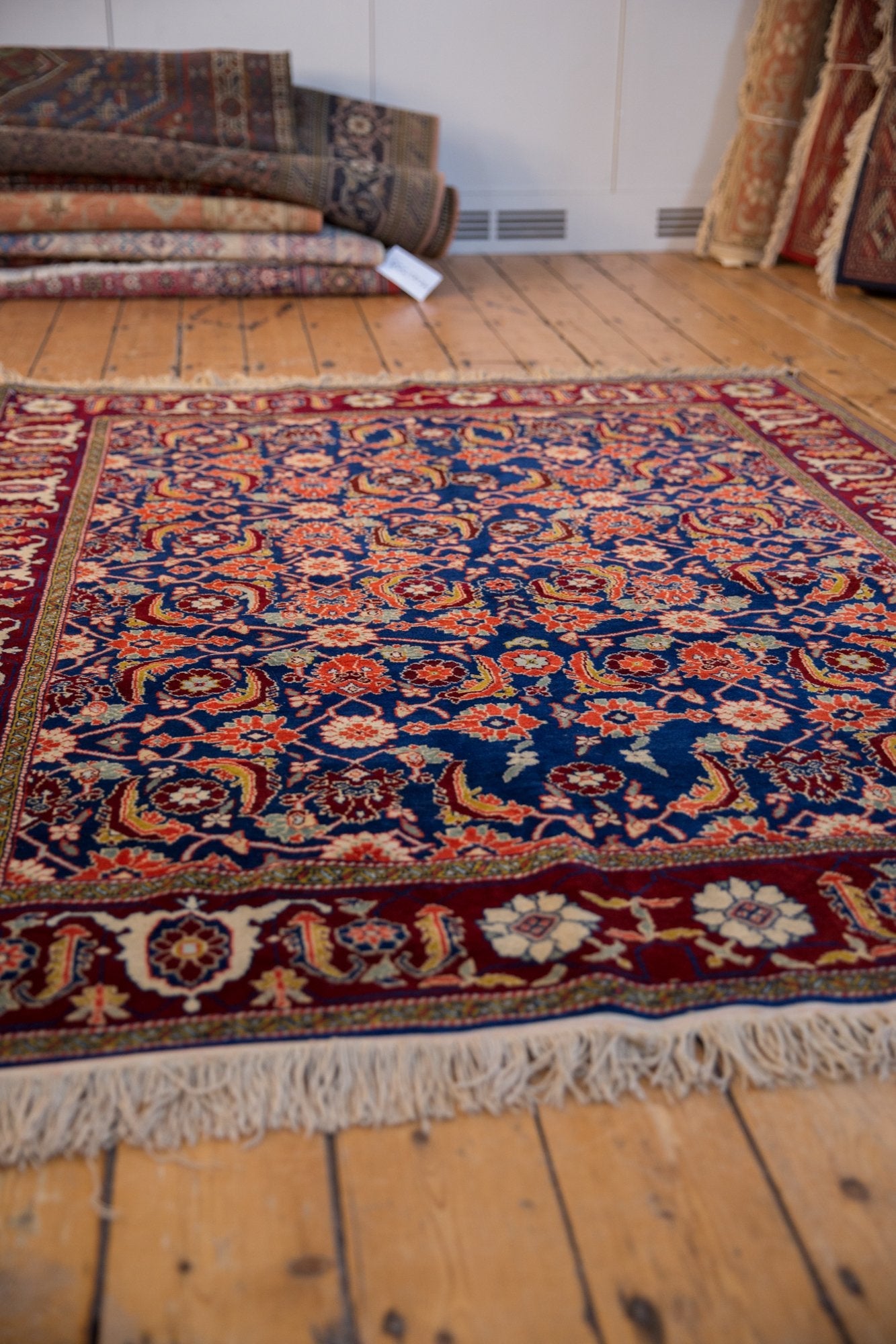 5x7 Vintage Fine Russian Bijar Design Rug by Old New House® - product image 3 for Resin Society