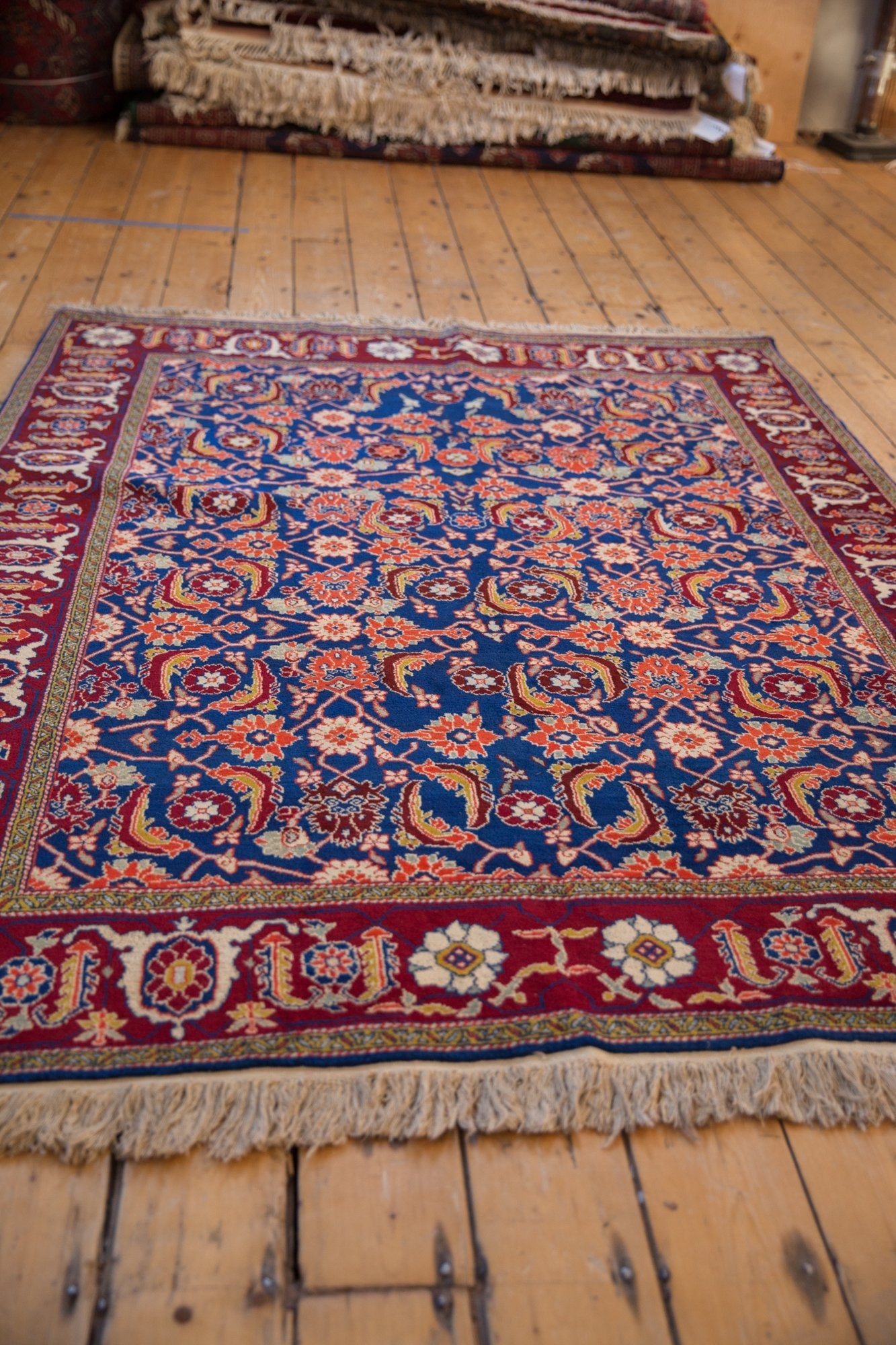 5x7 Vintage Fine Russian Bijar Design Rug by Old New House® - product image 6 for Resin Society
