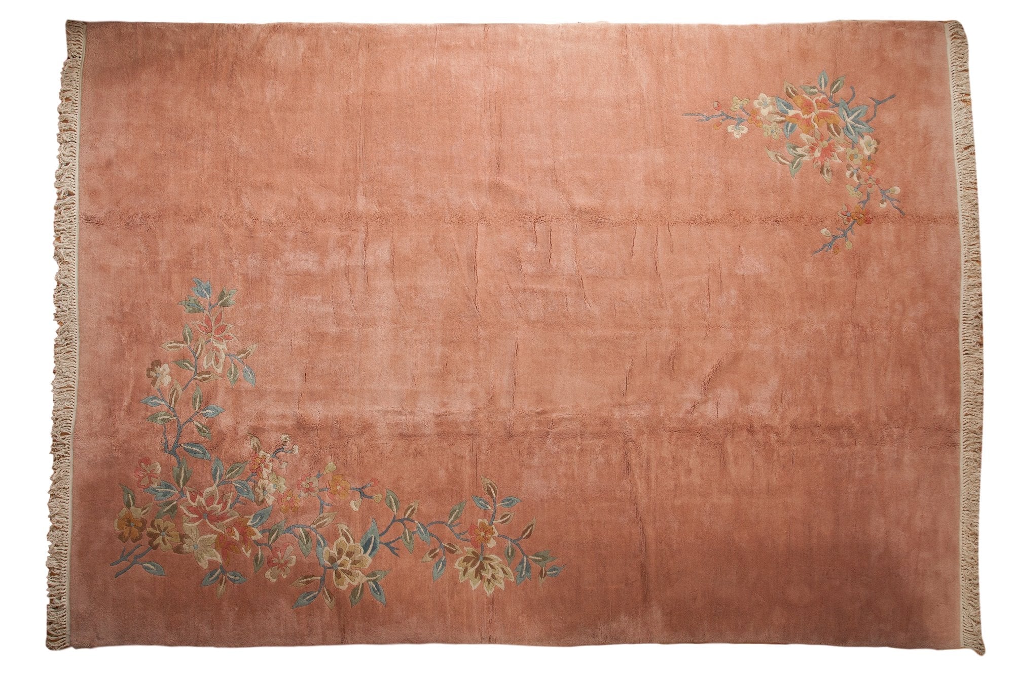 10x14 Vintage Japanese Art Deco Design Carpet by Old New House® - main product image for Resin Society