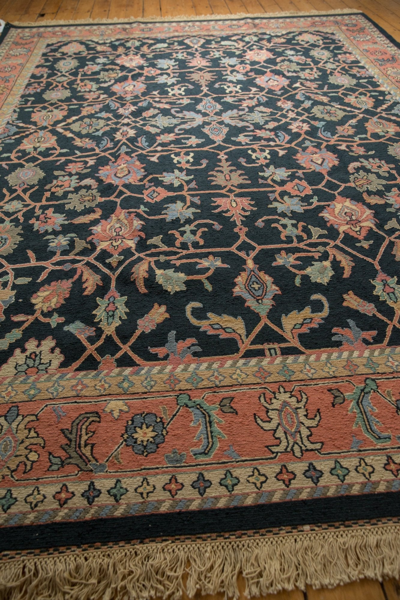 9x12 Vintage Serapi Indian Soumac Design Carpet by Old New House® - product image 4 for Resin Society