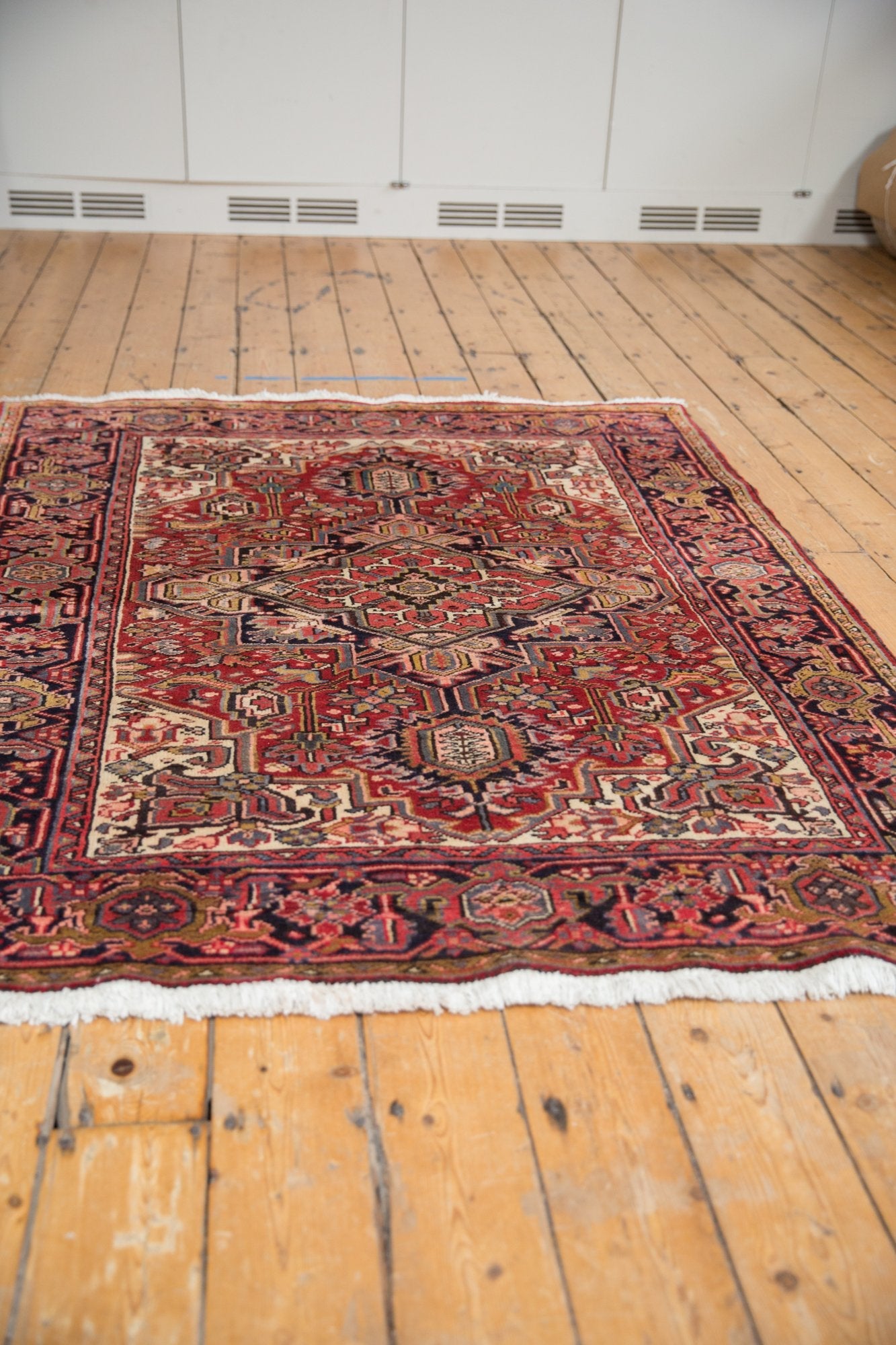 5x6 Vintage Heriz Square Rug by Old New House® - product image 6 for Resin Society