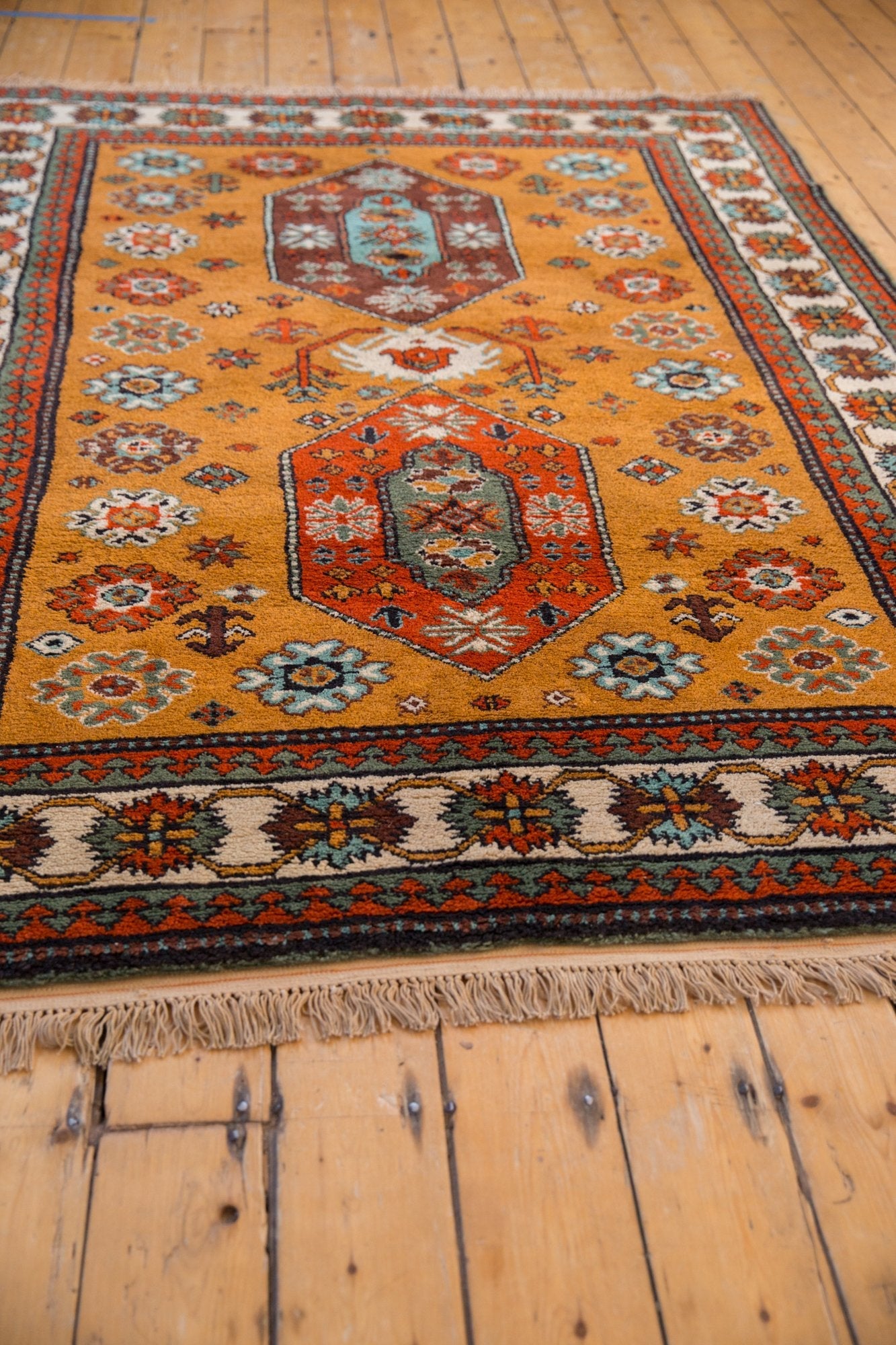 5.5x7.5 Vintage Siberian Kazak Design Carpet by Old New House® - product image 9 for Resin Society