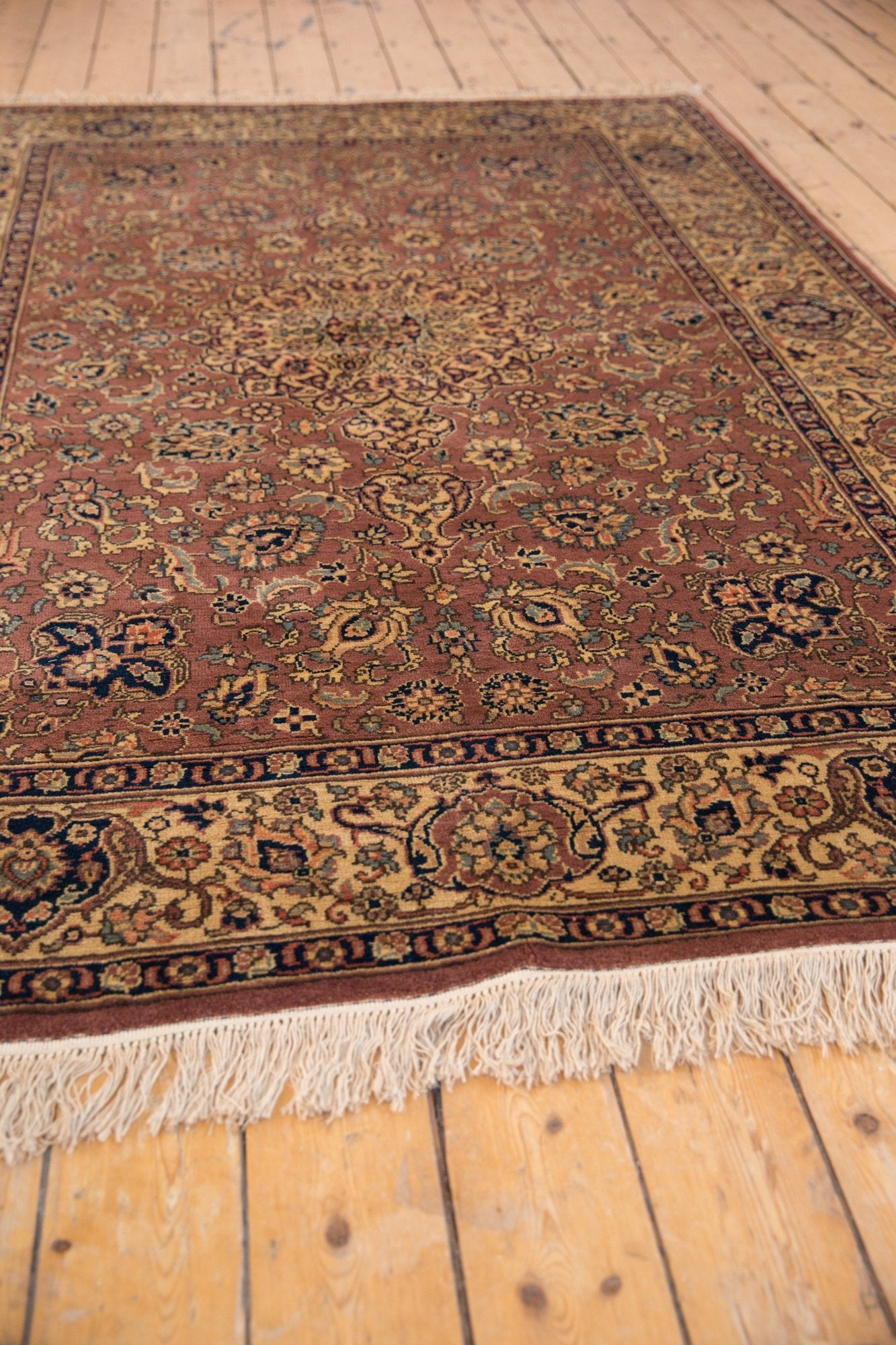 5.5x8 Vintage Romanian Tabriz Design Carpet by Old New House® - product image 3 for Resin Society