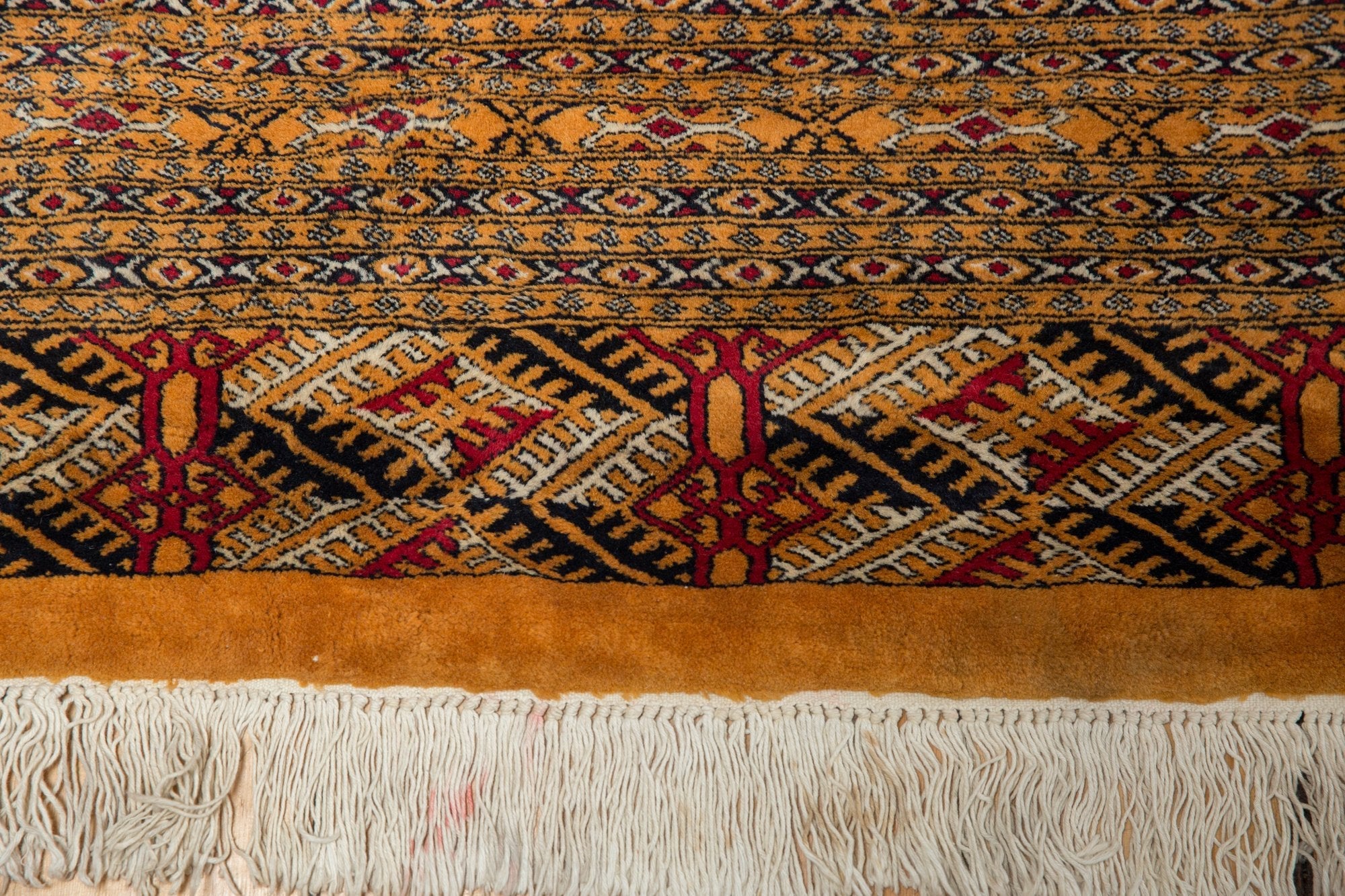 10x14 Vintage Fine Pakistani Bokhara Design Carpet by Old New House® - product image 7 for Resin Society