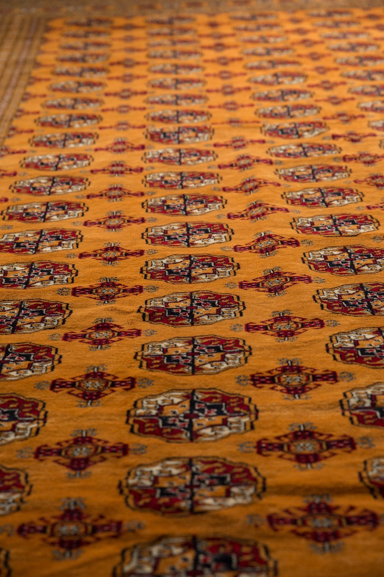 10x14 Vintage Fine Pakistani Bokhara Design Carpet by Old New House® - product image 9 for Resin Society