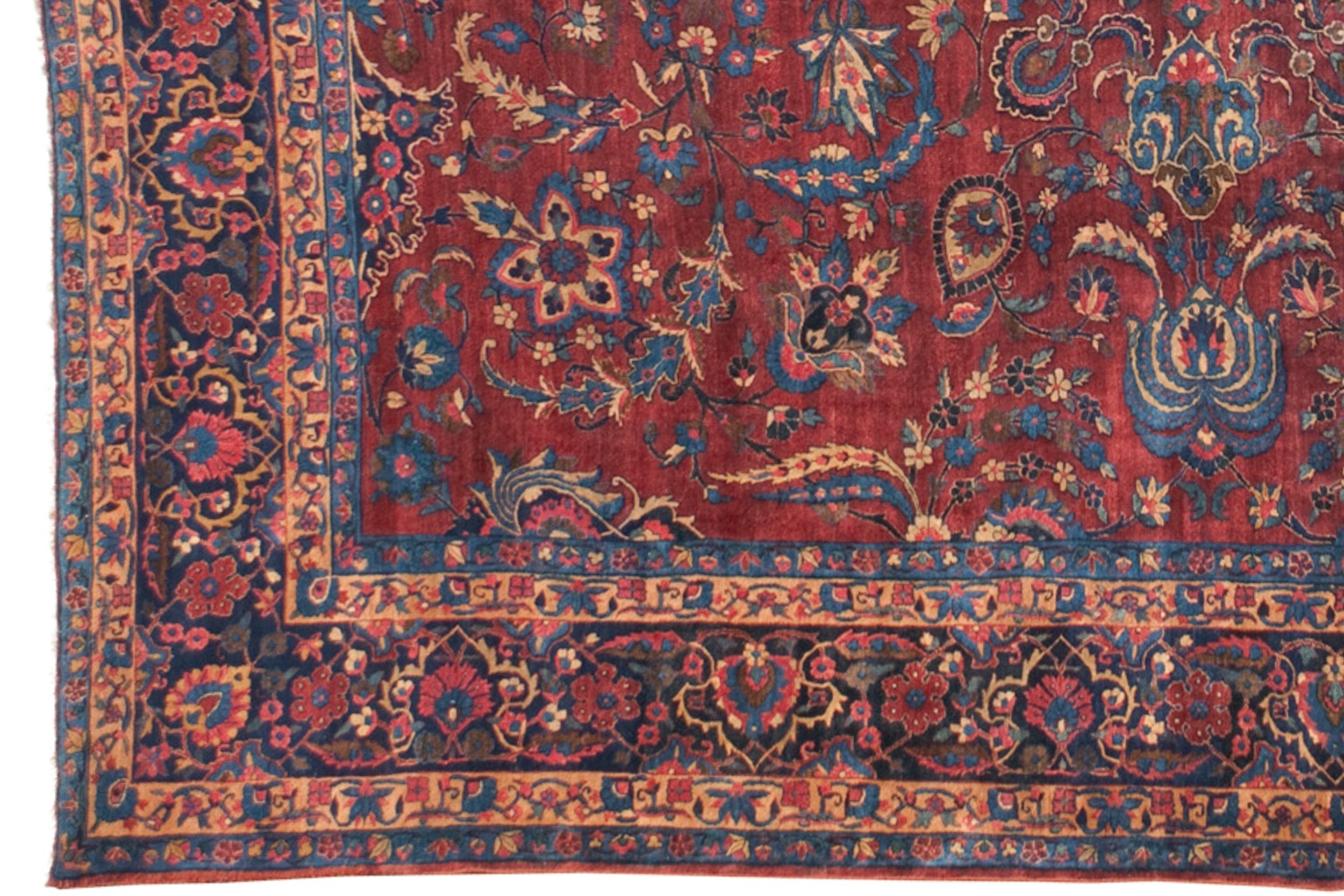 11.5x13.5 Vintage Laristan Carpet by Old New House® - product image 2 for Resin Society
