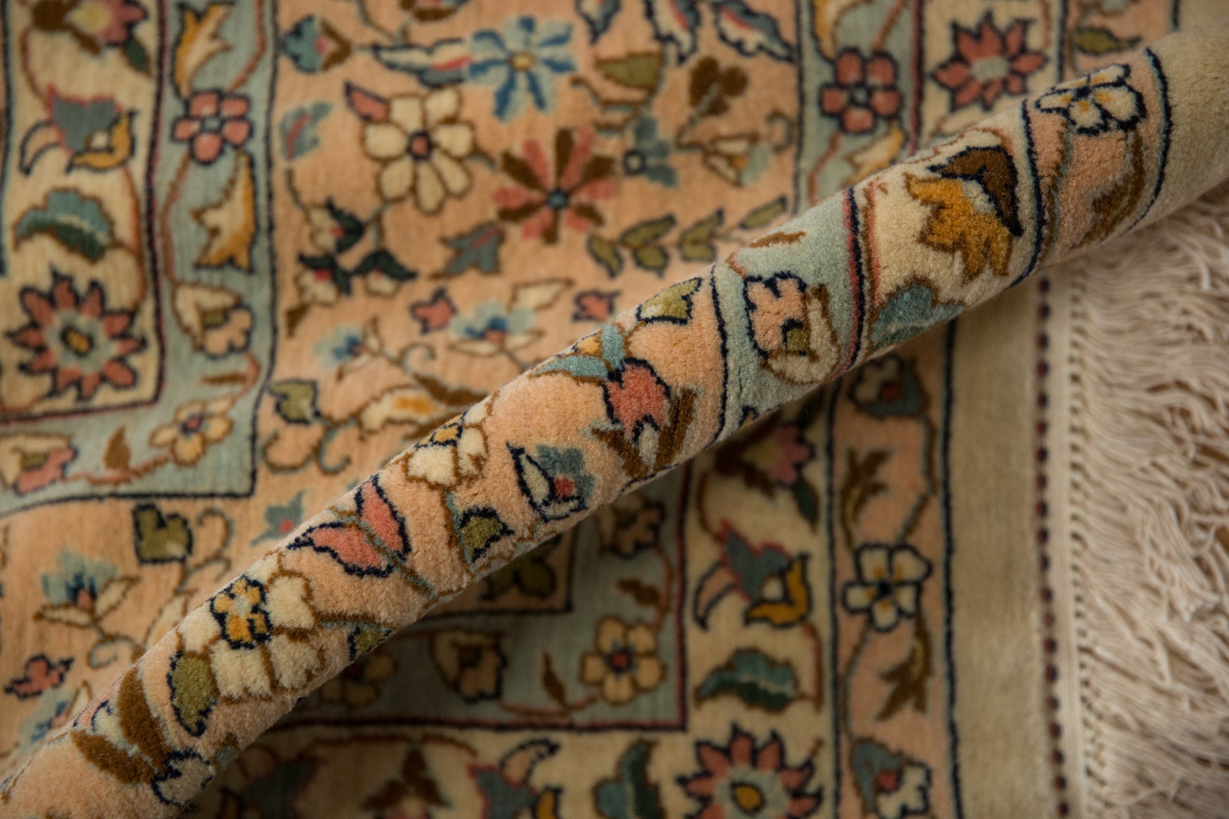 12x12 Vintage Bulgarian Kerman Design Square Carpet by Old New House® - product image 8 for Resin Society