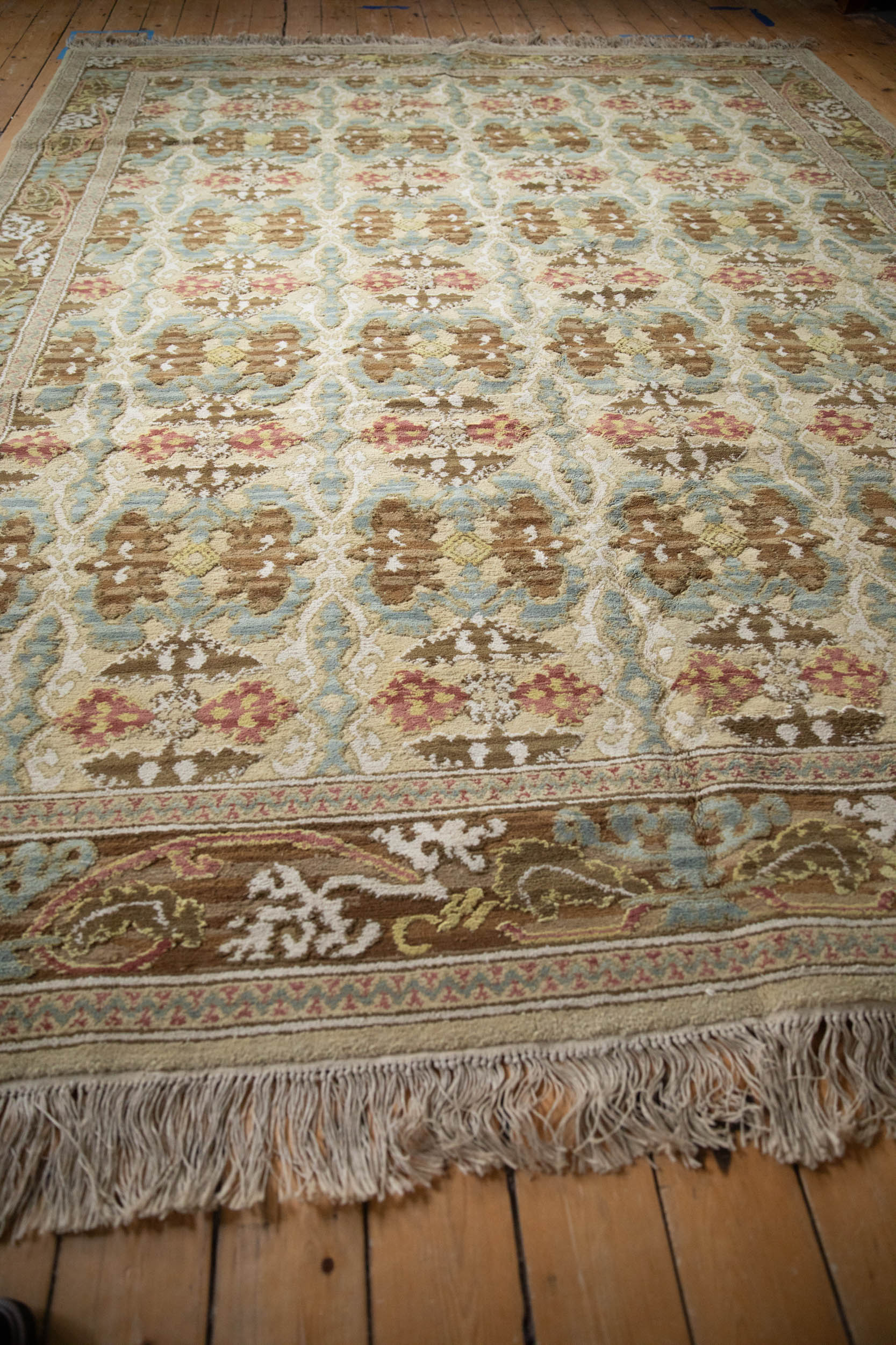 9x12 Vintage Spanish Arts And Crafts Design Carpet by Old New House® - product image 10 for Resin Society