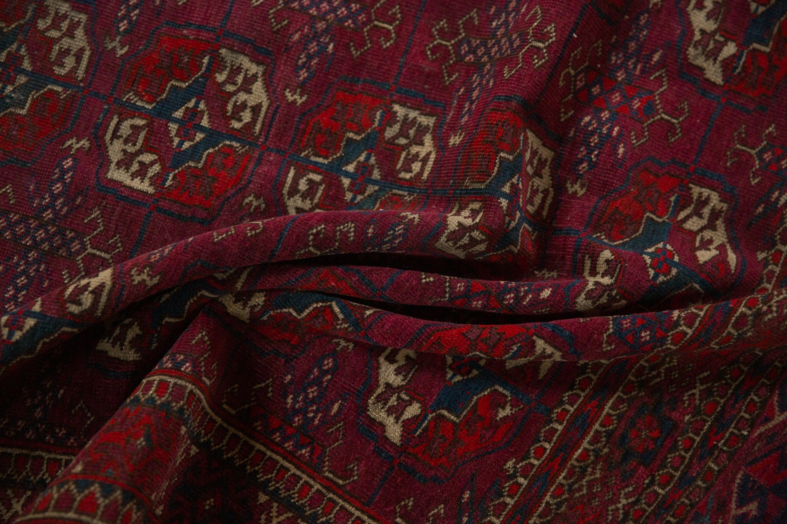 3.5x6 Vintage Tekke Rug by Old New House® - product image 9 for Resin Society