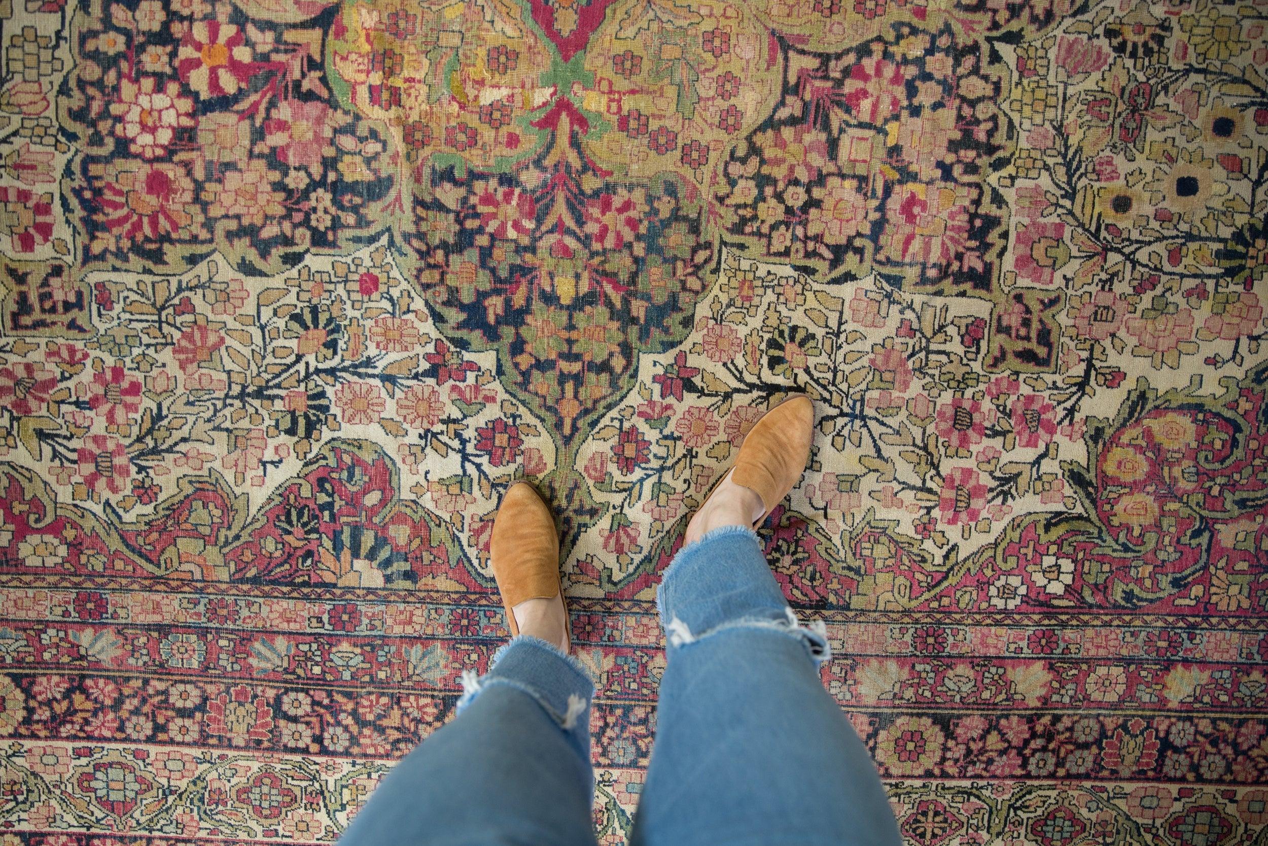 11x15 Antique Kermanshah Carpet by Old New House® - product image 2 for Resin Society