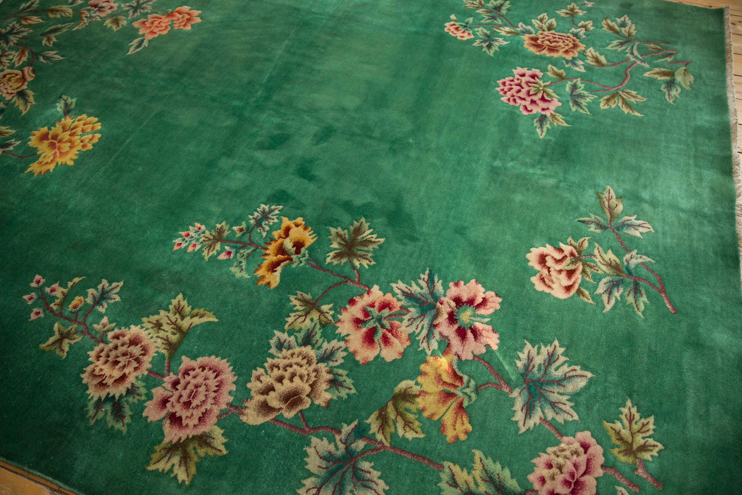 8x9.5 Vintage Nichols Art Deco Carpet by Old New House® - product image 3 for Resin Society