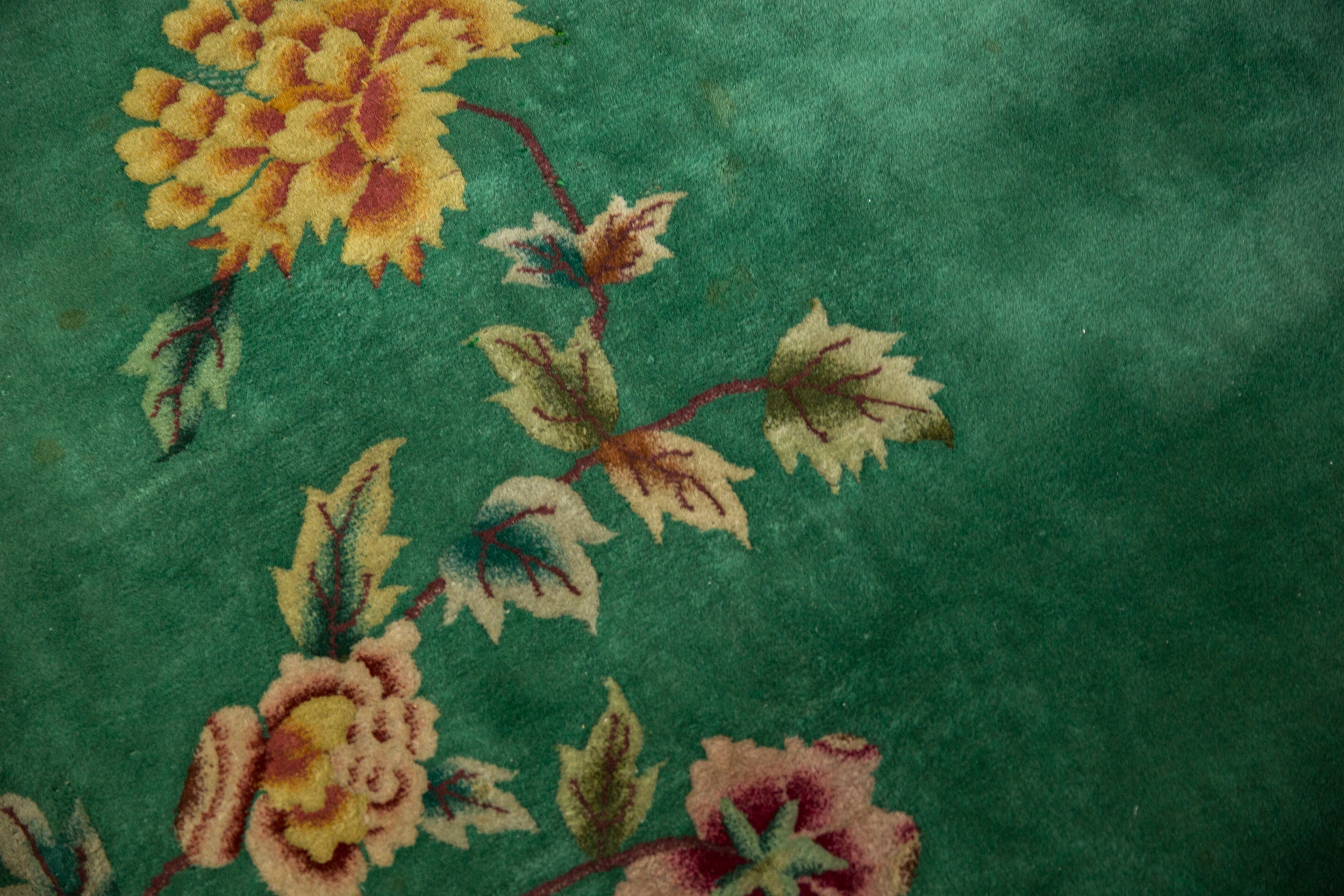 8x9.5 Vintage Nichols Art Deco Carpet by Old New House® - product image 8 for Resin Society