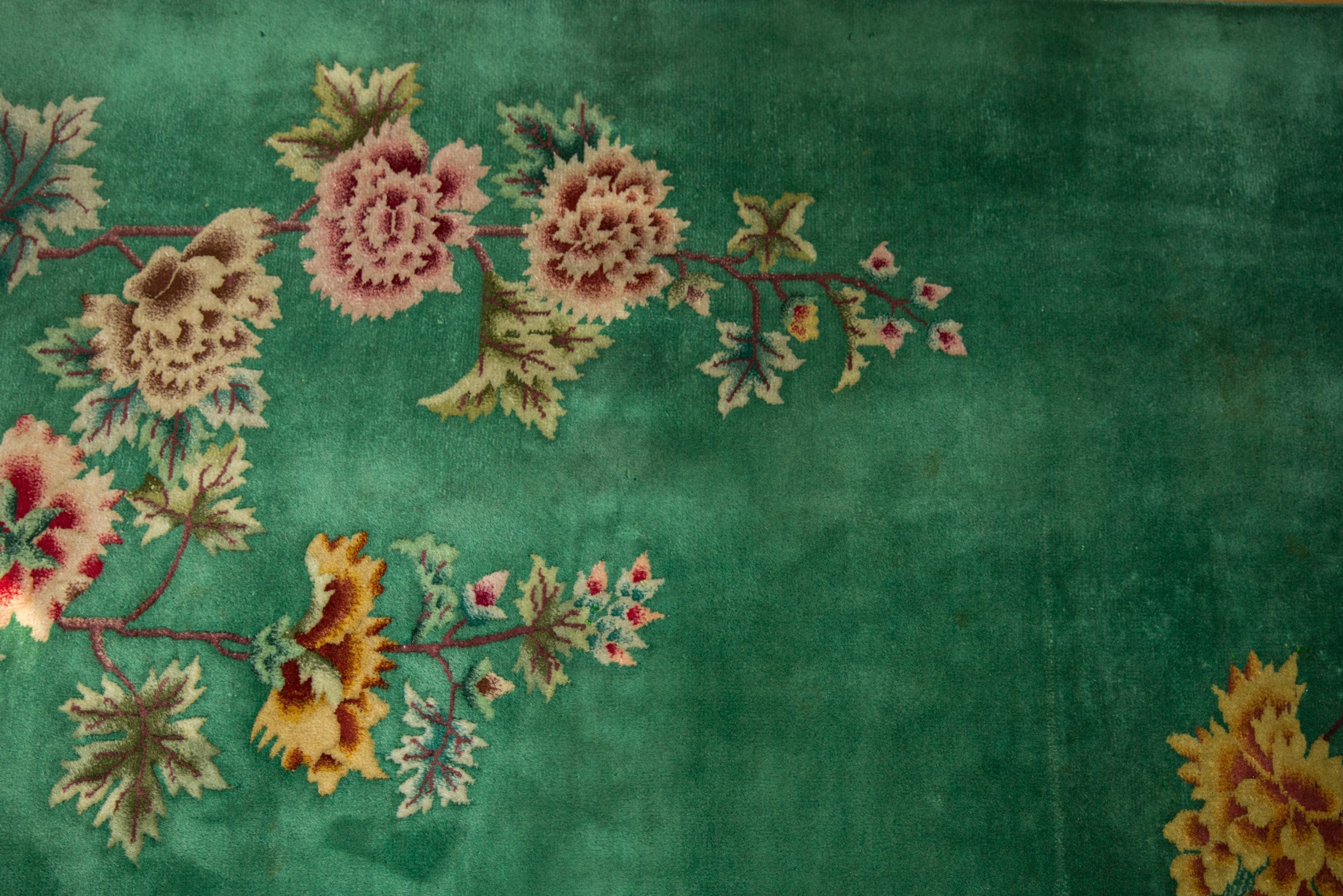 8x9.5 Vintage Nichols Art Deco Carpet by Old New House® - product image 11 for Resin Society