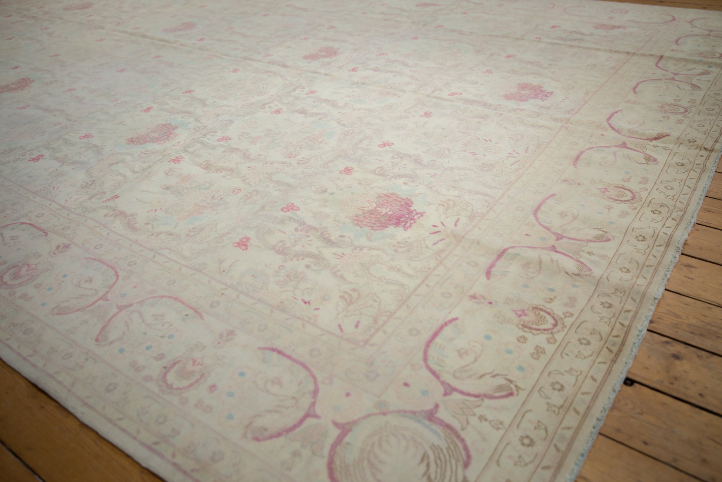 10x14 Vintage Distressed Bulgarian Kerman Design Carpet by Old New House® - product image 3 for Resin Society