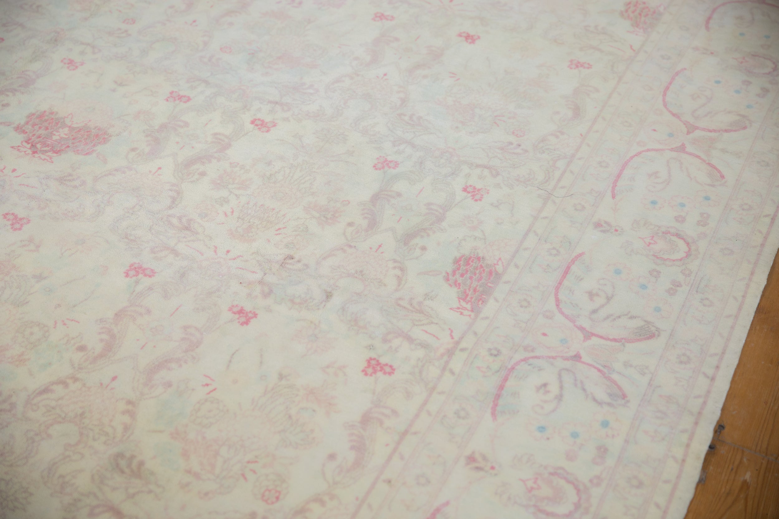 10x14 Vintage Distressed Bulgarian Kerman Design Carpet by Old New House® - product image 8 for Resin Society