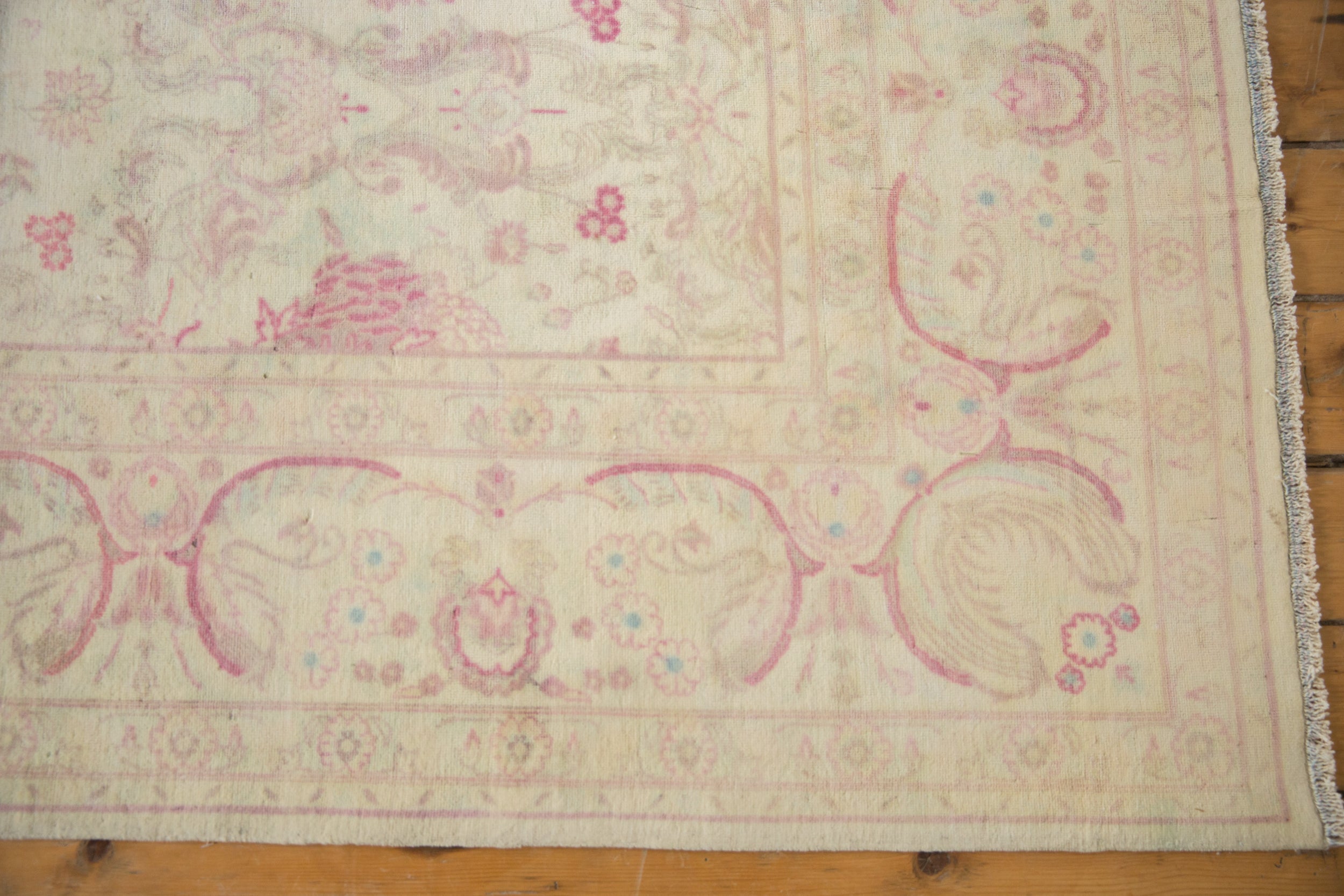 10x14 Vintage Distressed Bulgarian Kerman Design Carpet by Old New House® - product image 11 for Resin Society