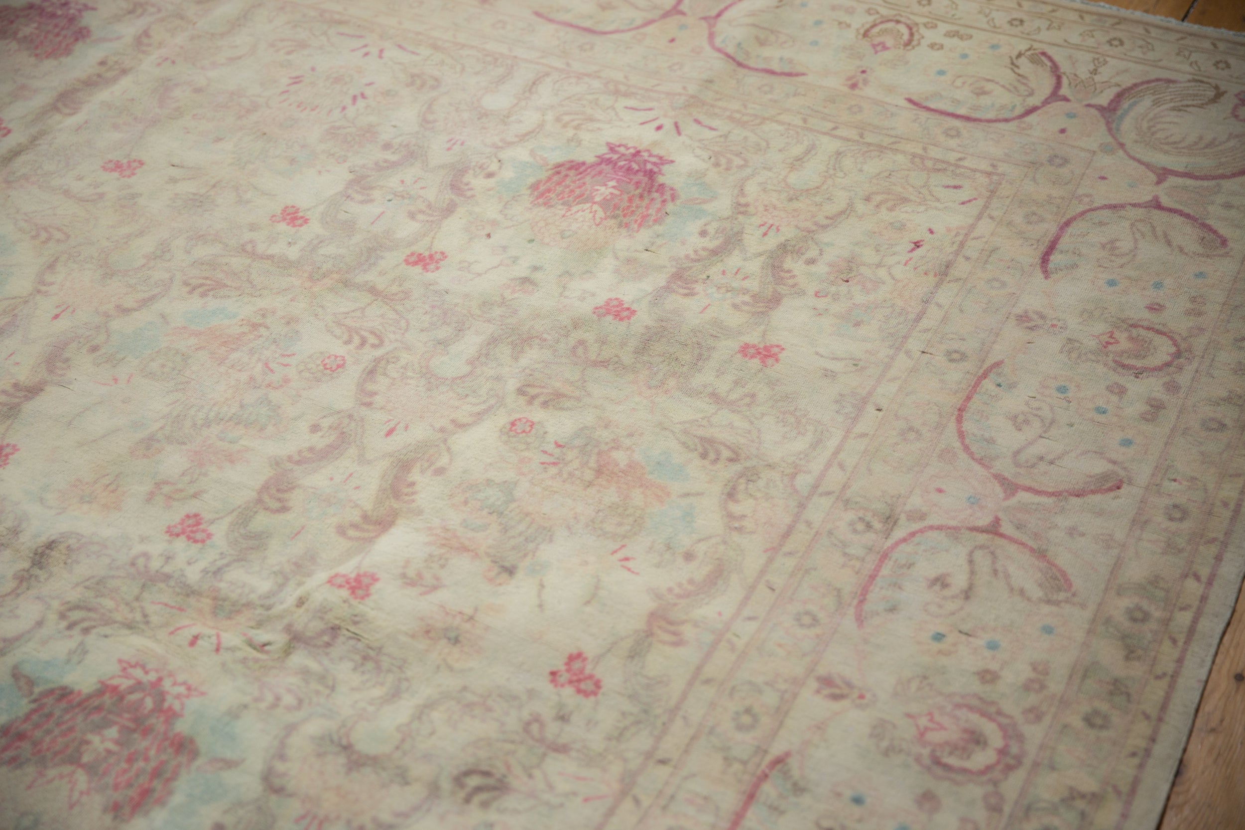 10x14 Vintage Distressed Bulgarian Kerman Design Carpet by Old New House® - product image 15 for Resin Society