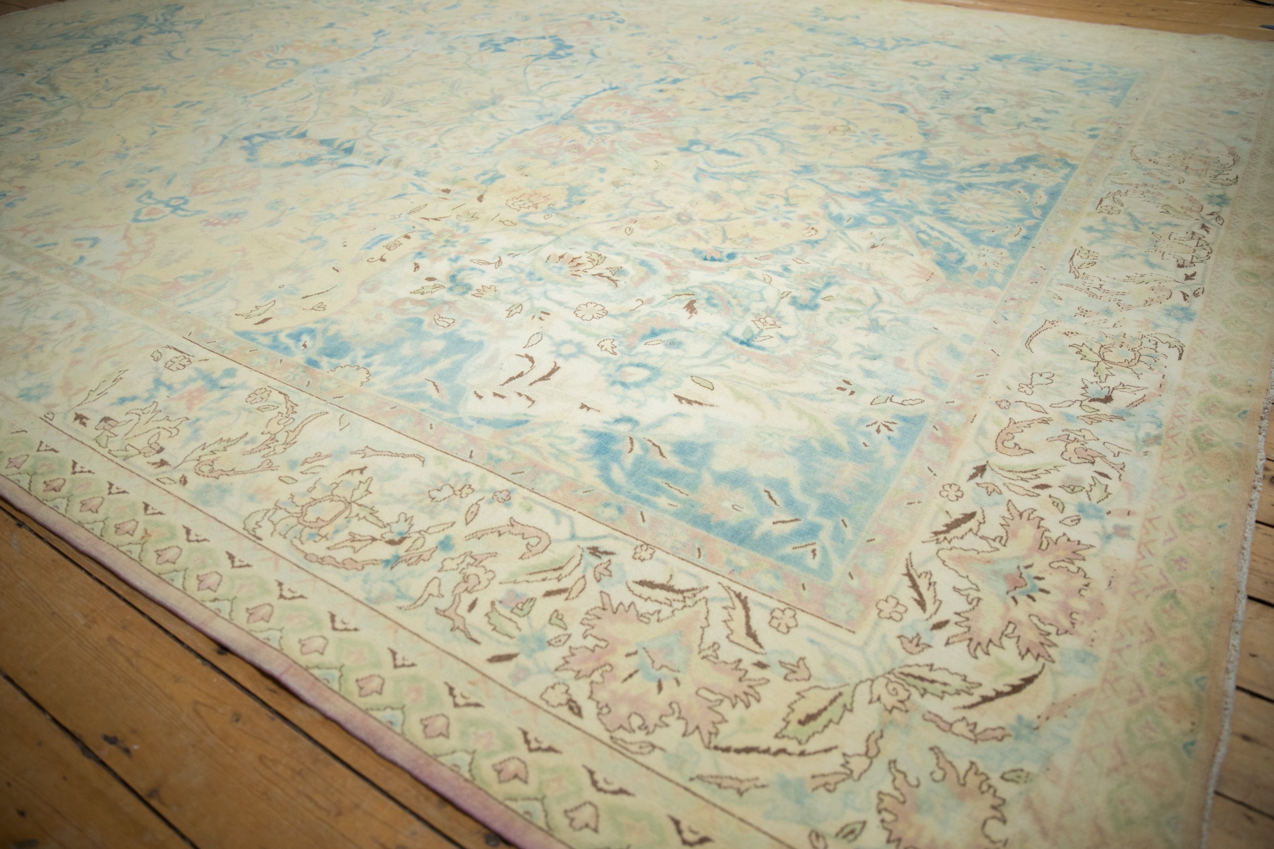 10x14 Vintage Distressed Bulgarian Polonaise Design Carpet by Old New House® - product image 4 for Resin Society