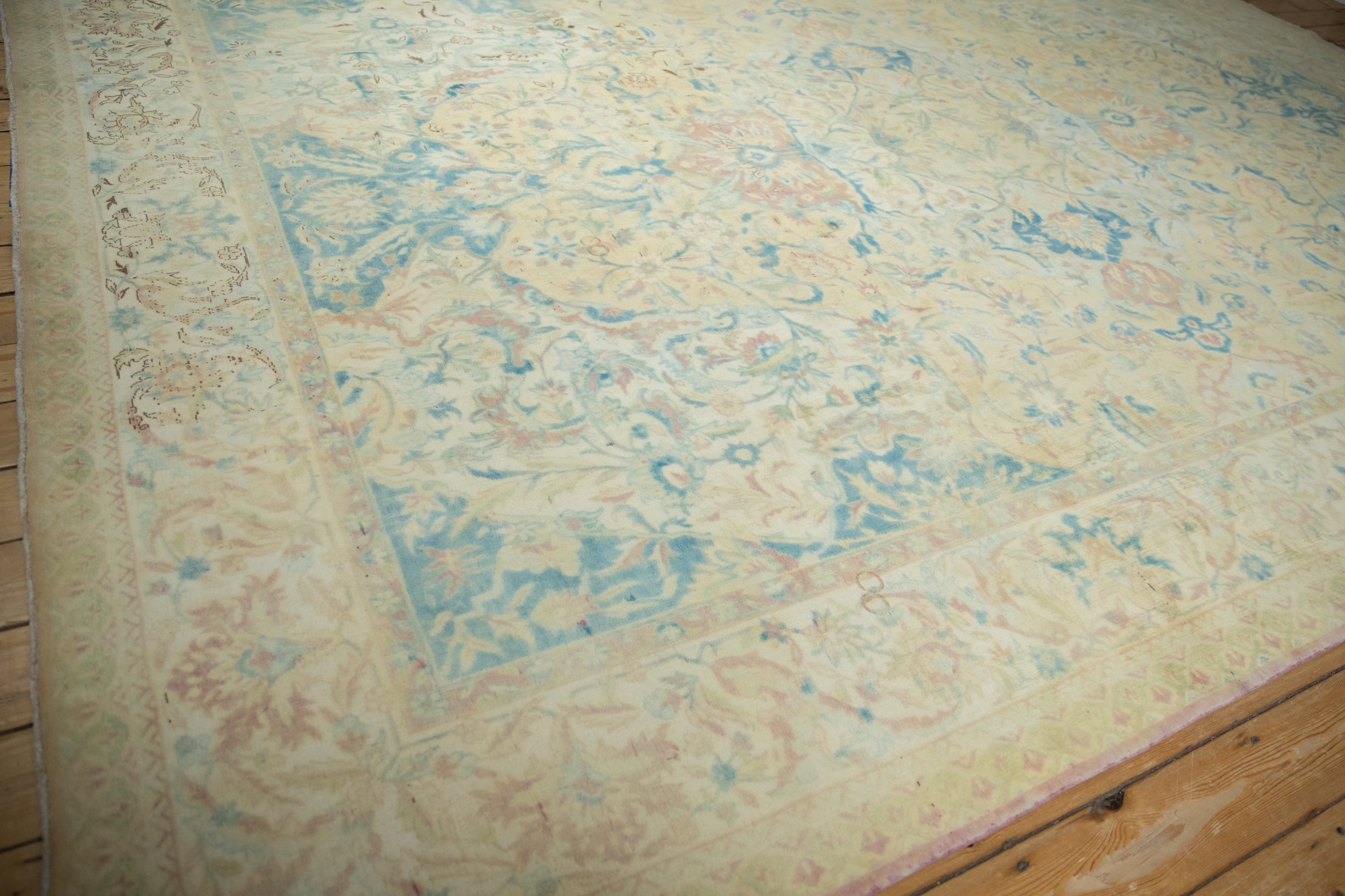 10x14 Vintage Distressed Bulgarian Polonaise Design Carpet by Old New House® - product image 7 for Resin Society