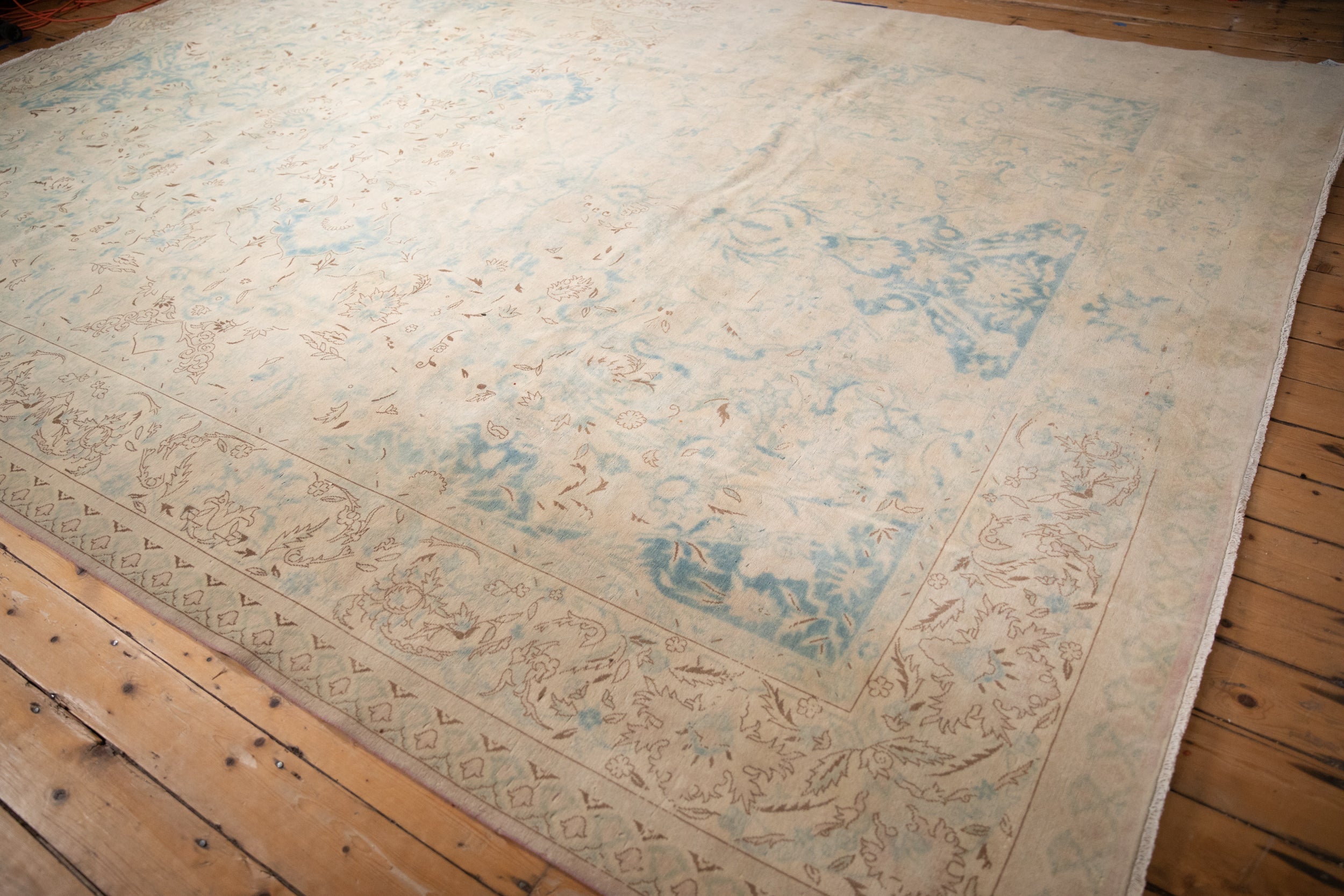 10x14 Vintage Distressed Bulgarian Polonaise Design Carpet by Old New House® - product image 8 for Resin Society