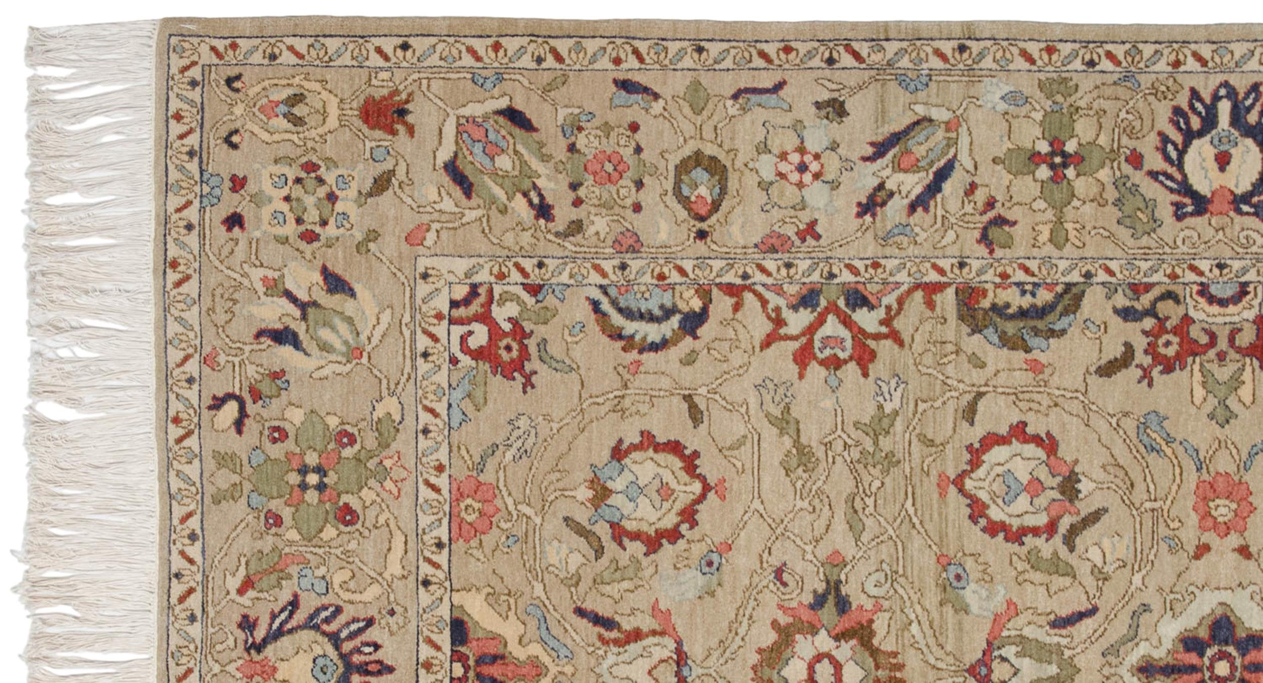 6x9 Vintage Armenian Sultanabad Design Carpet by Old New House® - product image 5 for Resin Society