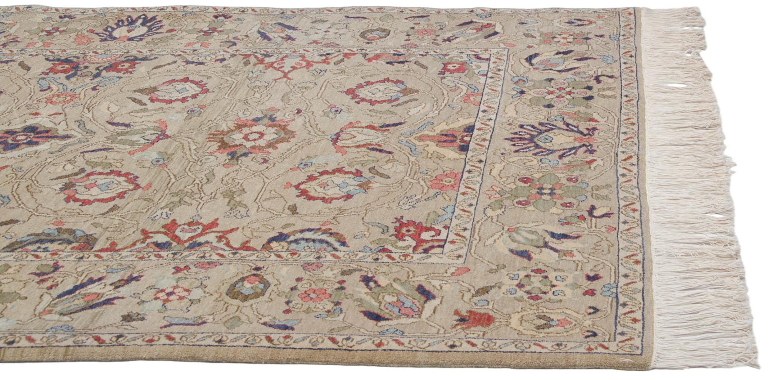 6x9 Vintage Armenian Sultanabad Design Carpet by Old New House® - product image 12 for Resin Society