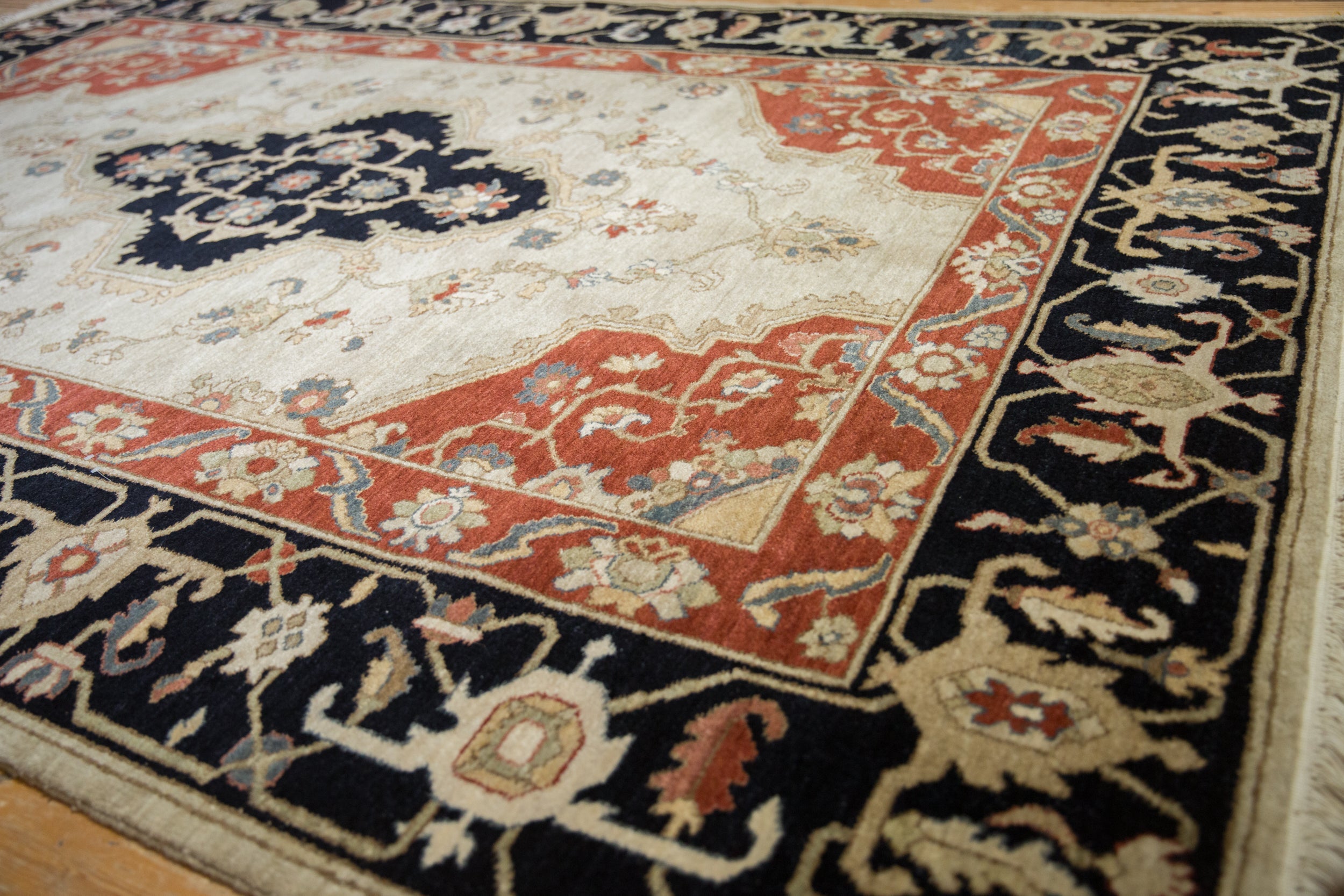 6x9 Vintage Armenian Serapi Design Carpet by Old New House® - product image 8 for Resin Society