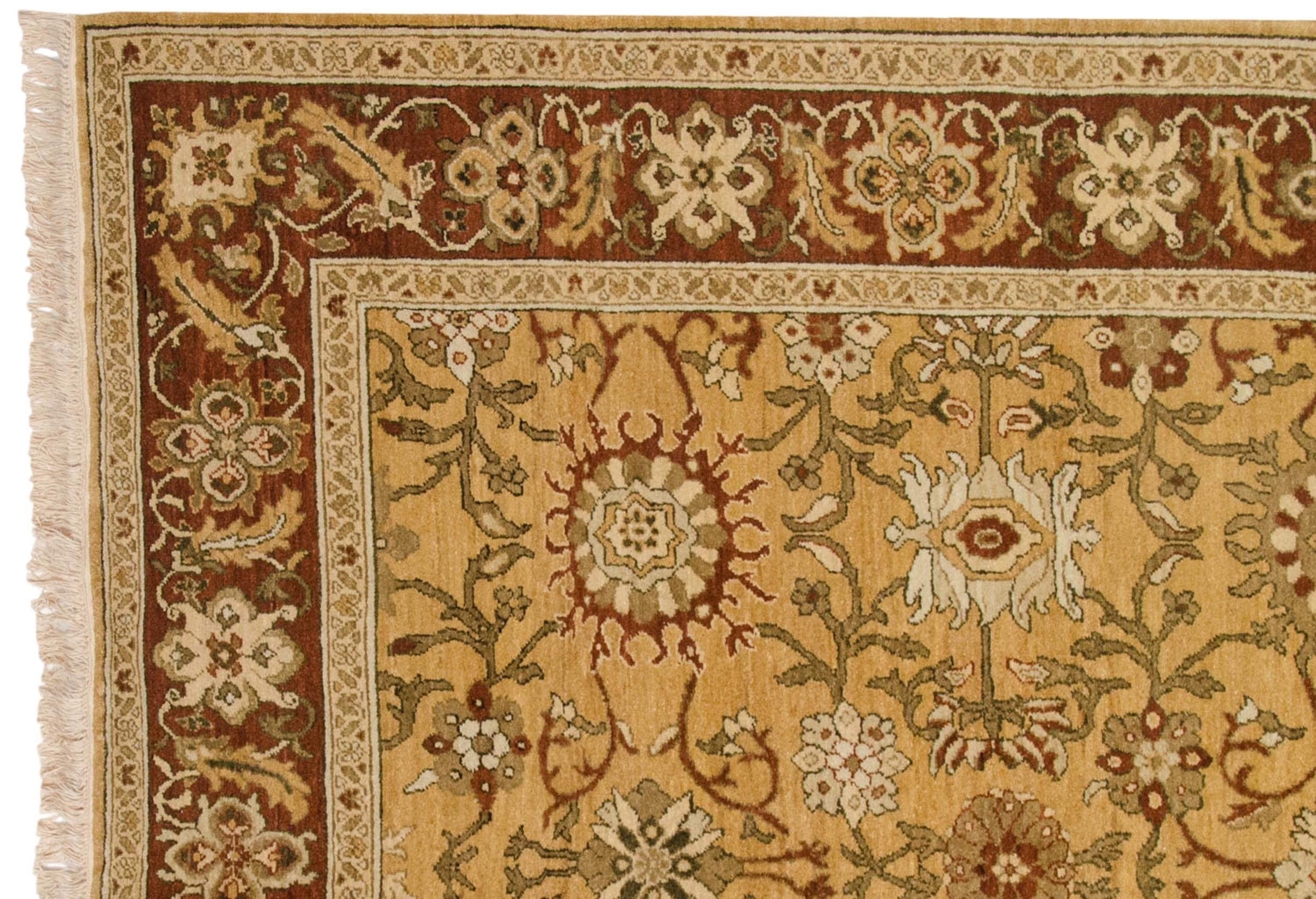 6x9 Vintage Armenian Sultanabad Design Carpet by Old New House® - product image 3 for Resin Society
