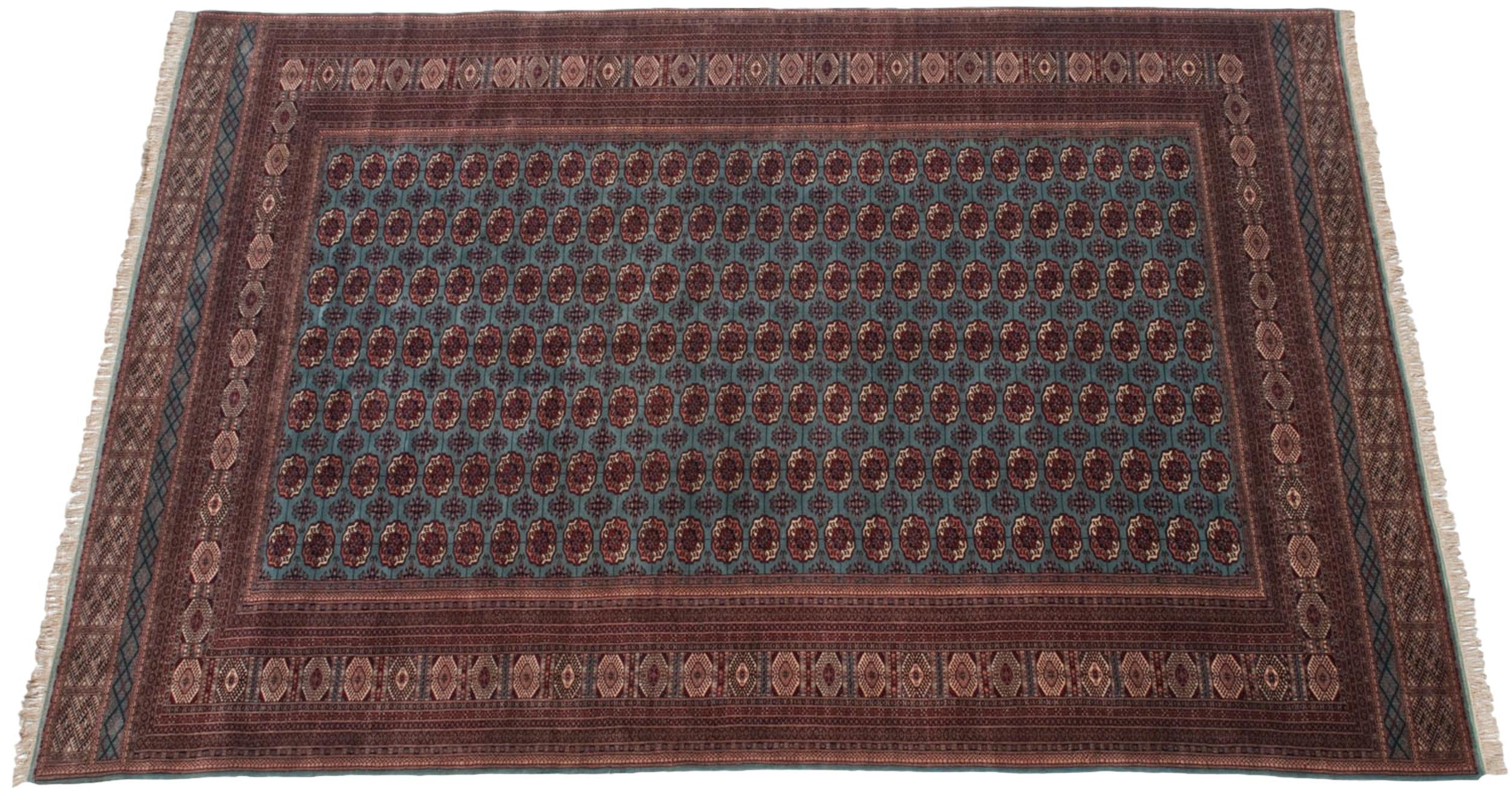 12x17.5 Vintage Fine Bokhara Carpet by Old New House® - product image 3 for Resin Society