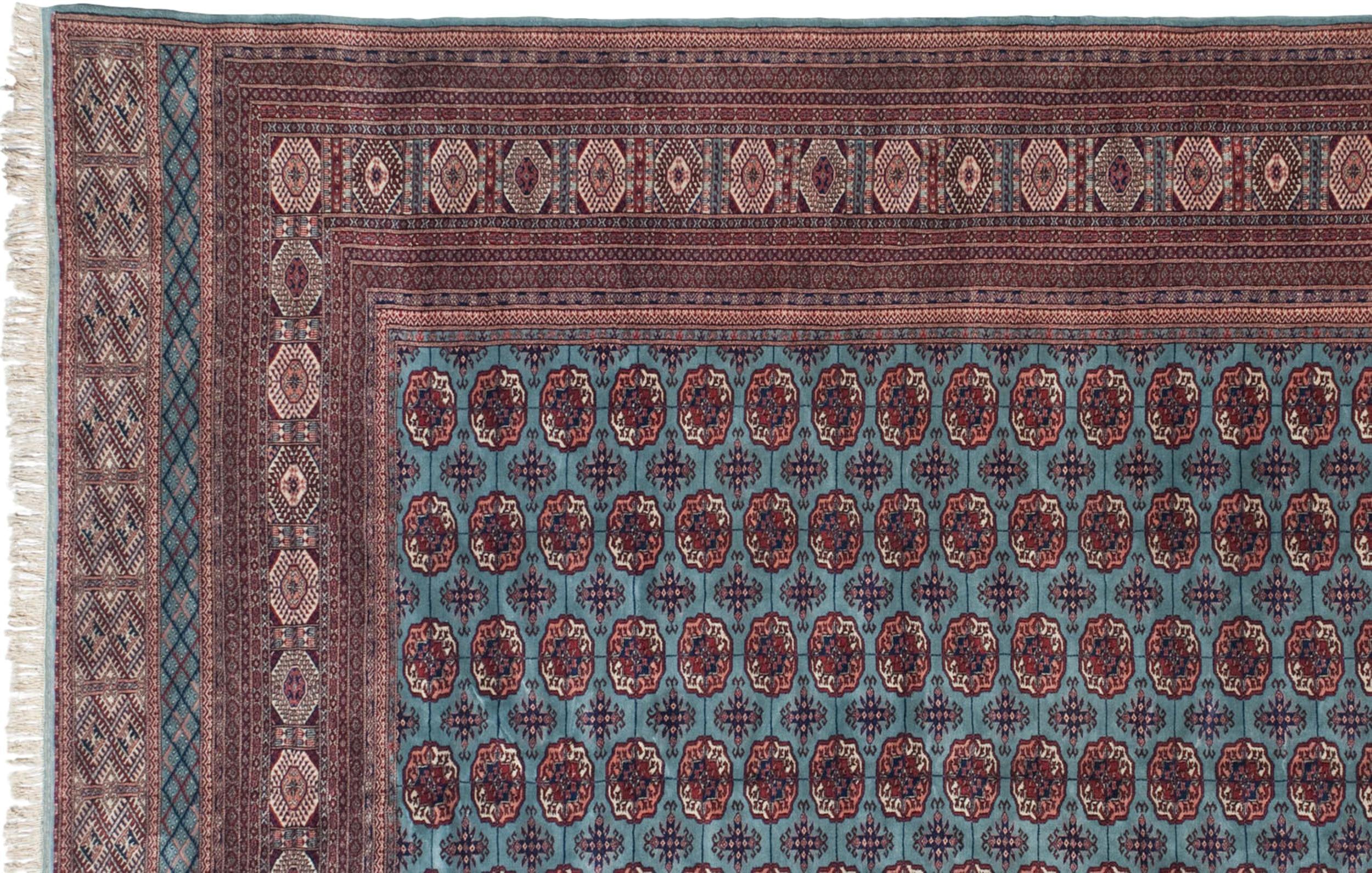 12x17.5 Vintage Fine Bokhara Carpet by Old New House® - product image 4 for Resin Society
