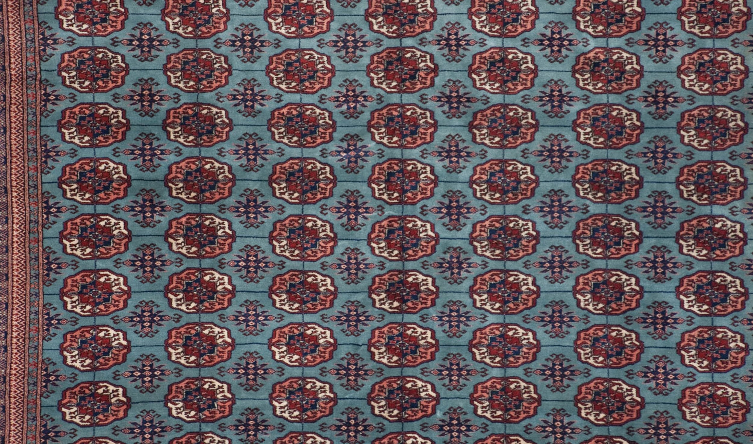 12x17.5 Vintage Fine Bokhara Carpet by Old New House® - product image 7 for Resin Society