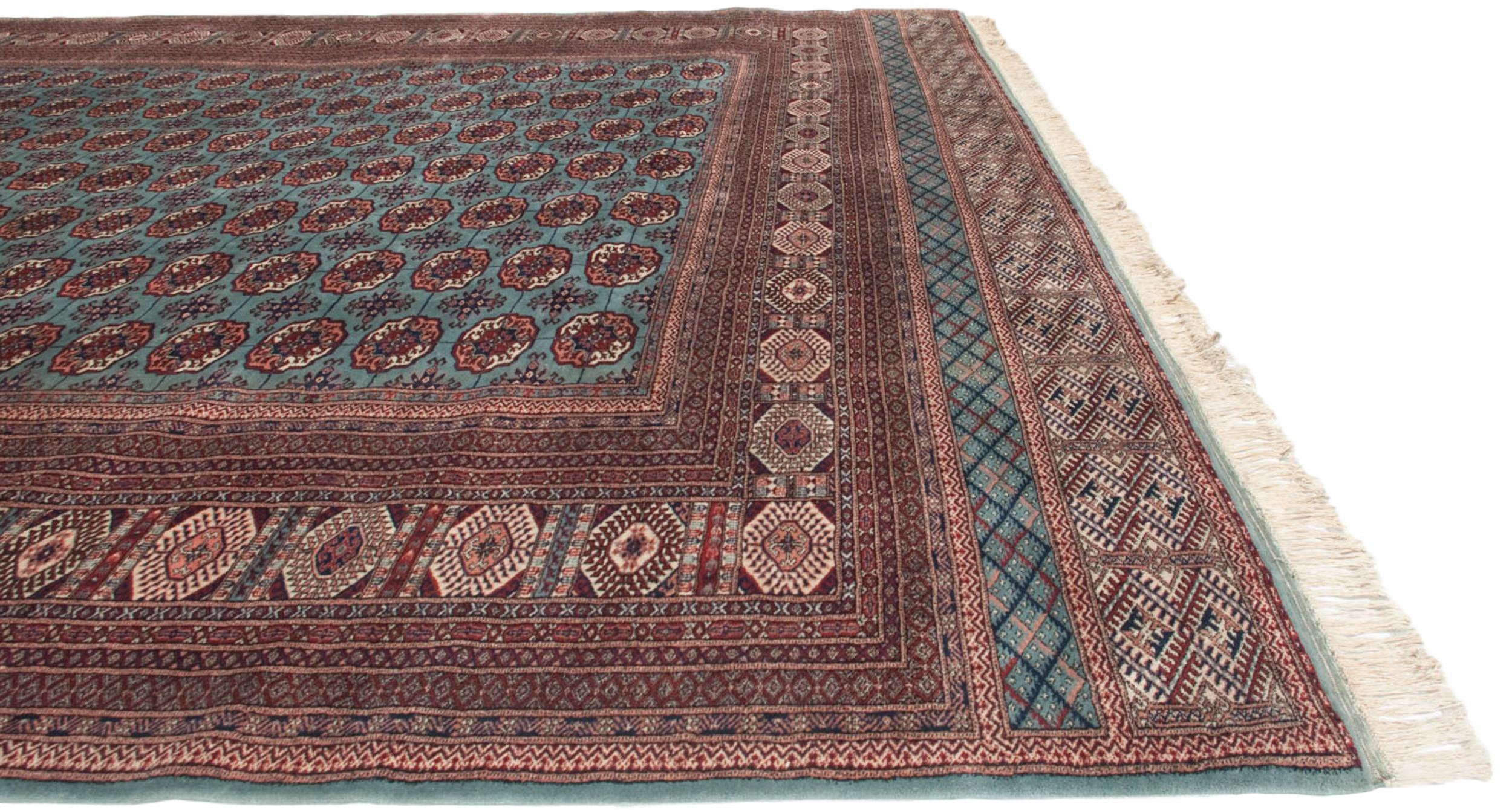 12x17.5 Vintage Fine Bokhara Carpet by Old New House® - product image 17 for Resin Society