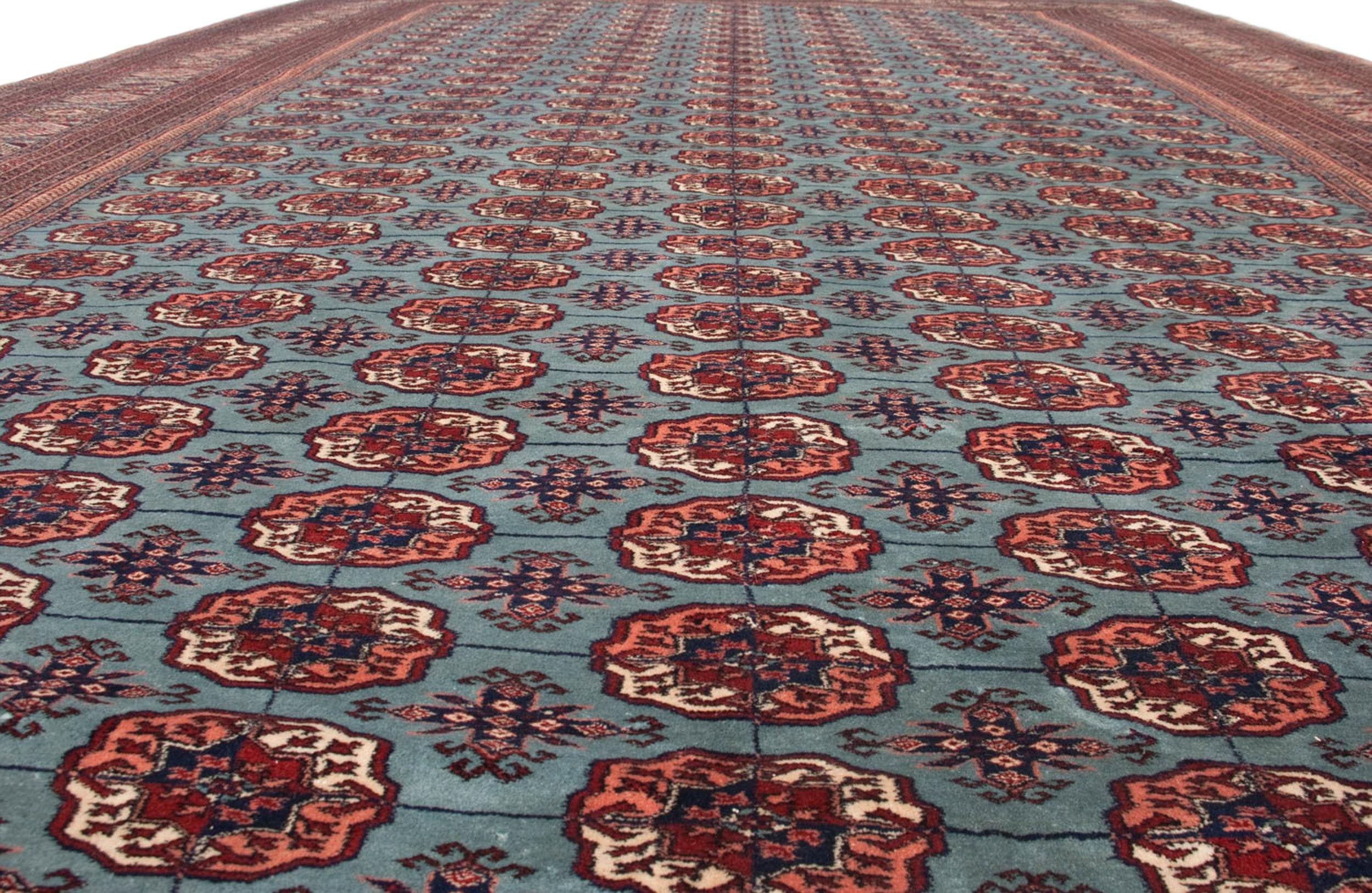 12x17.5 Vintage Fine Bokhara Carpet by Old New House® - product image 20 for Resin Society