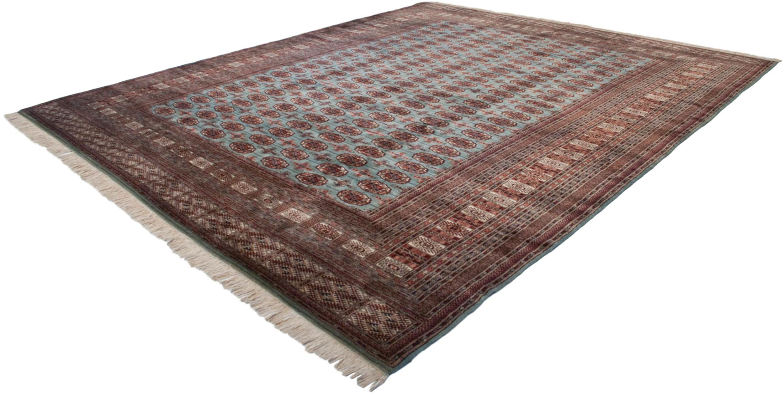 12x14.5 Vintage Fine Bokhara Carpet by Old New House® - product image 6 for Resin Society