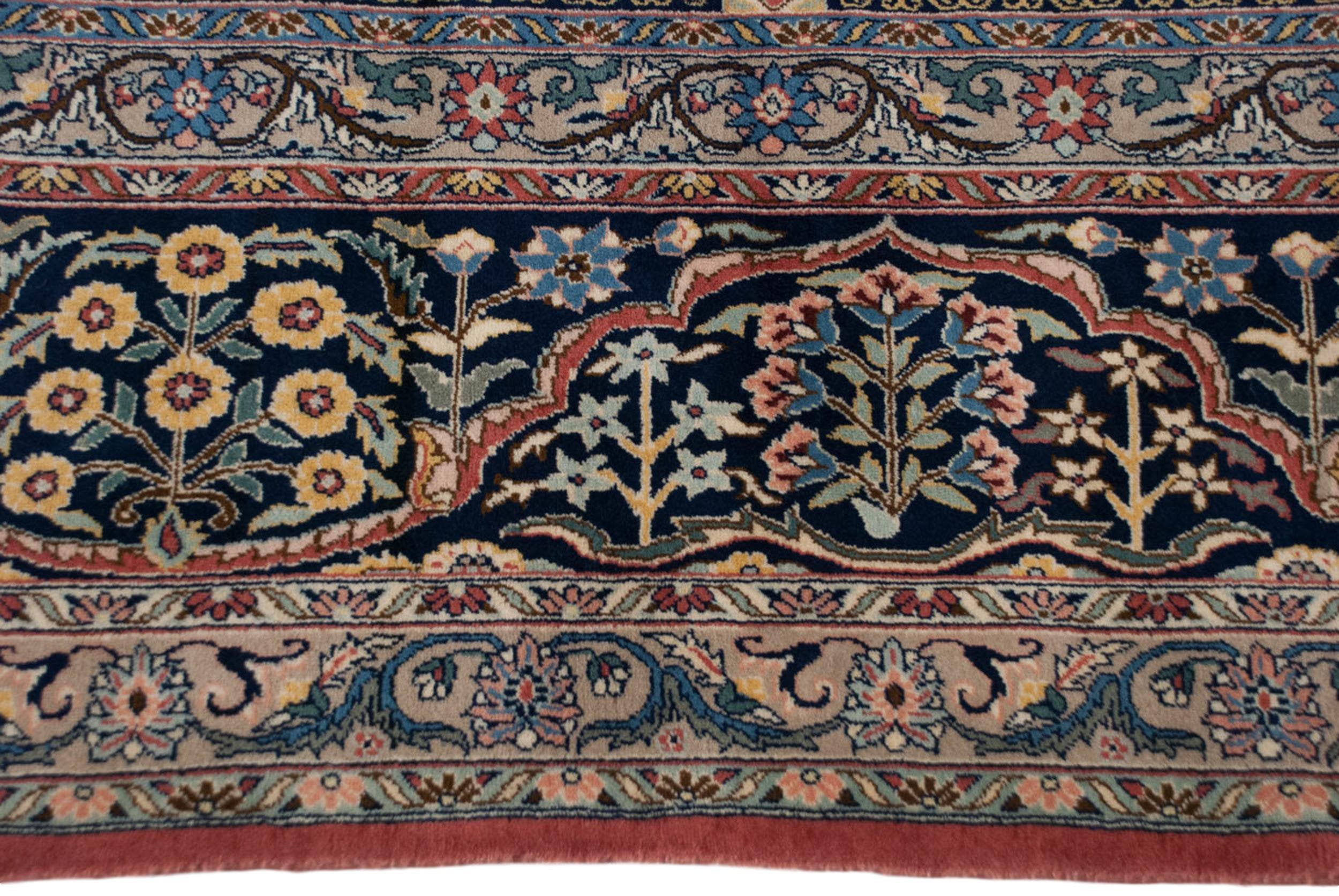 12x17.5 Vintage Bulgarian Kerman Design Carpet by Old New House® - product image 4 for Resin Society