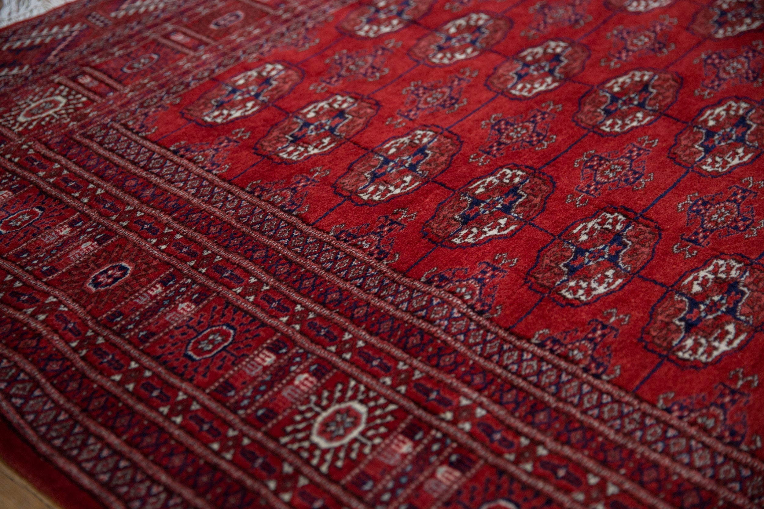 5x5 Vintage Fine Bokhara Square Rug by Old New House® - product image 4 for Resin Society