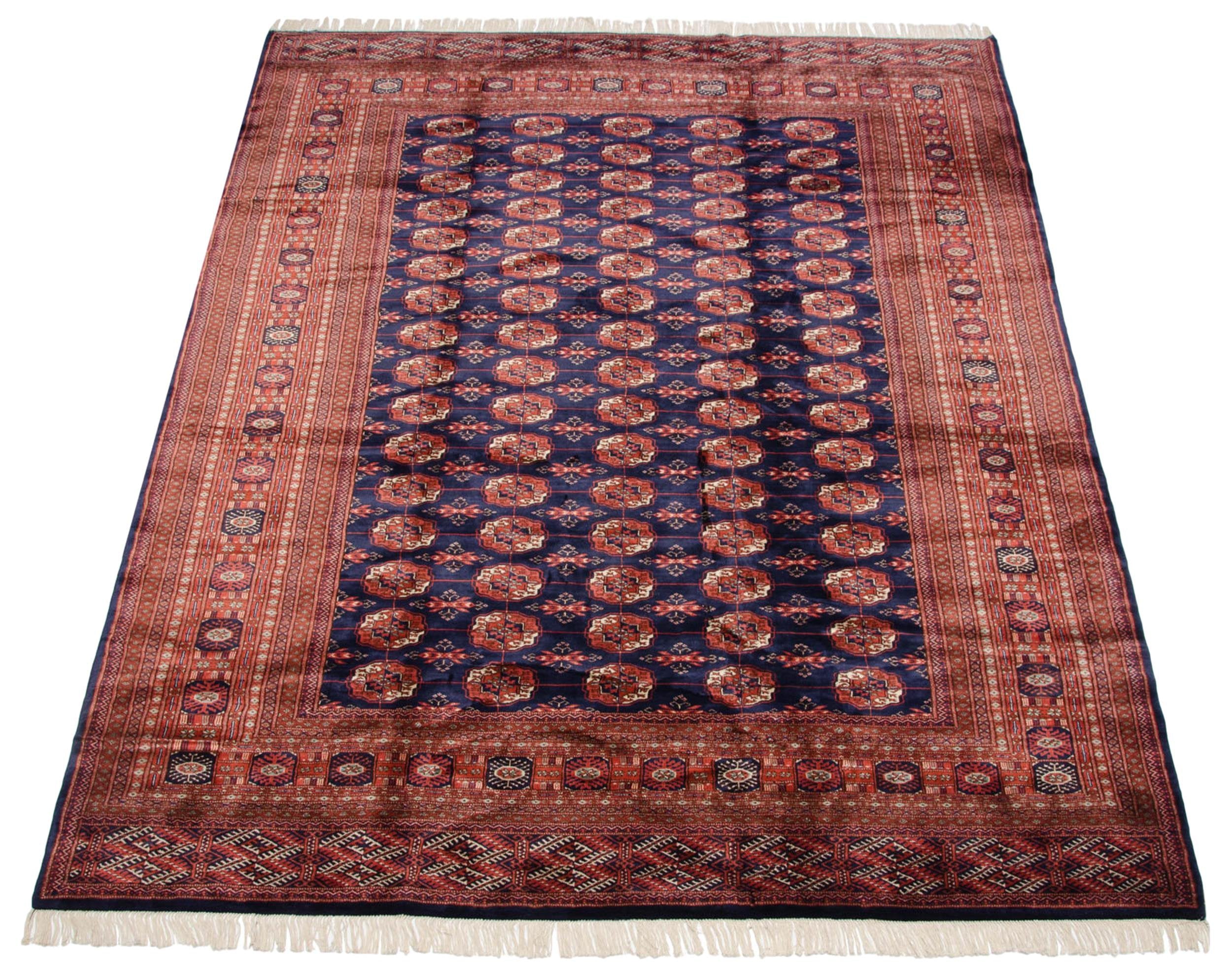 9x11.5 Vintage Fine Bokhara Carpet by Old New House® - product image 3 for Resin Society