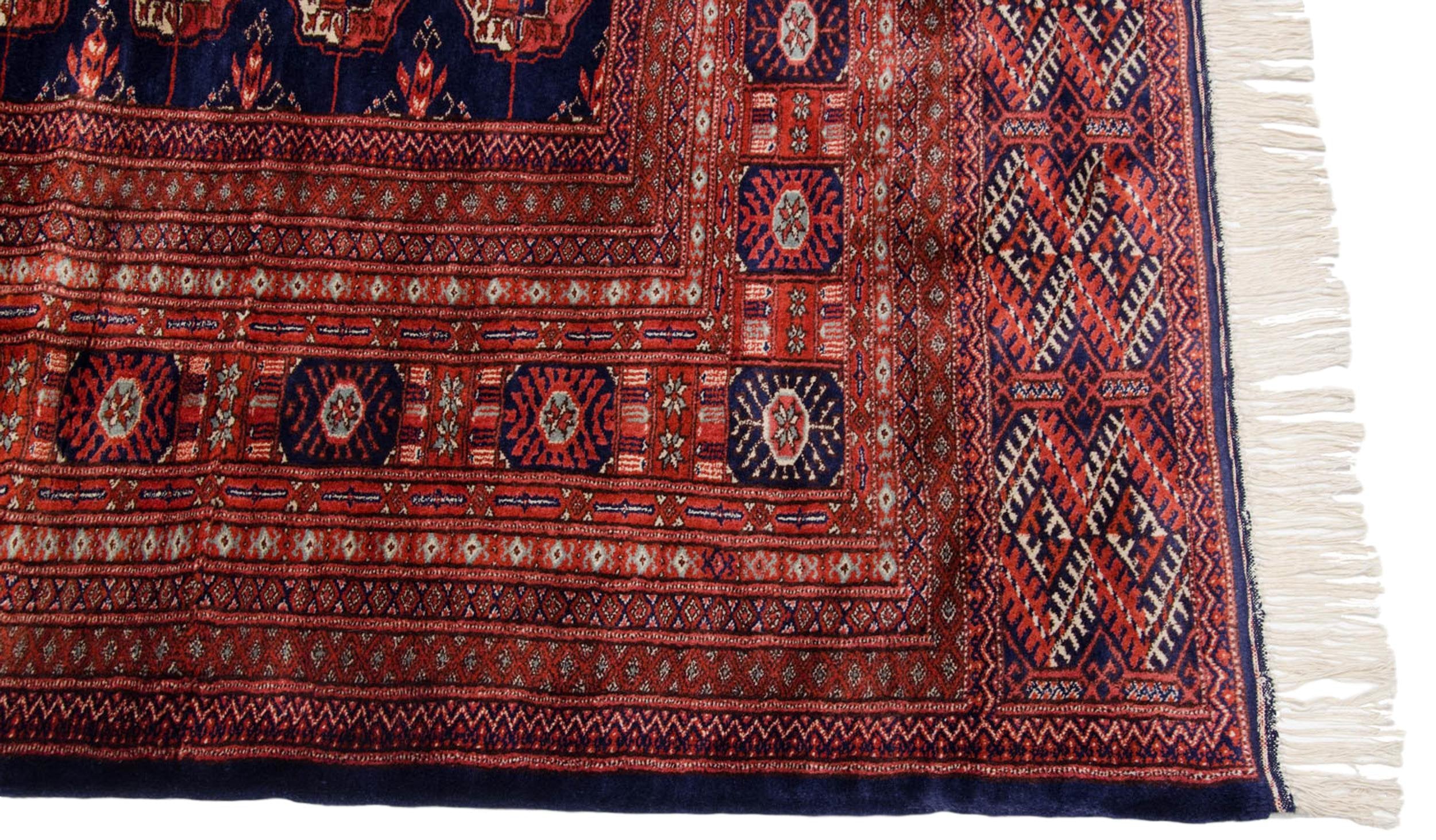 9x11.5 Vintage Fine Bokhara Carpet by Old New House® - product image 4 for Resin Society