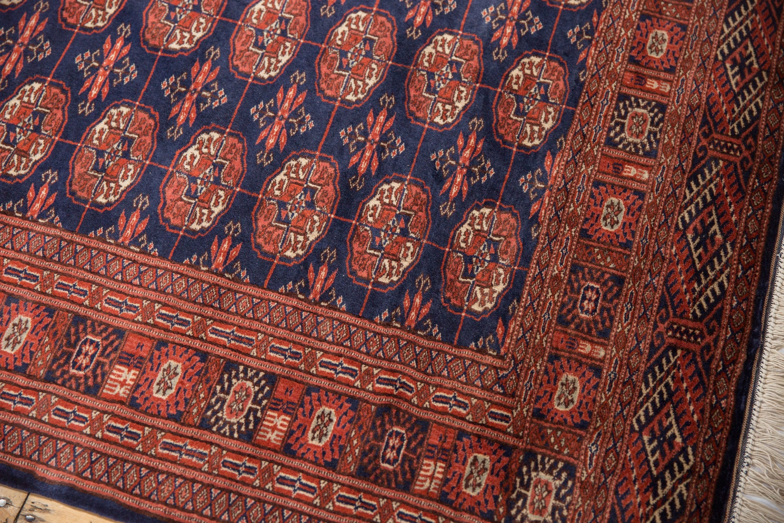 4x6 Vintage Fine Bokhara Rug by Old New House® - product image 4 for Resin Society
