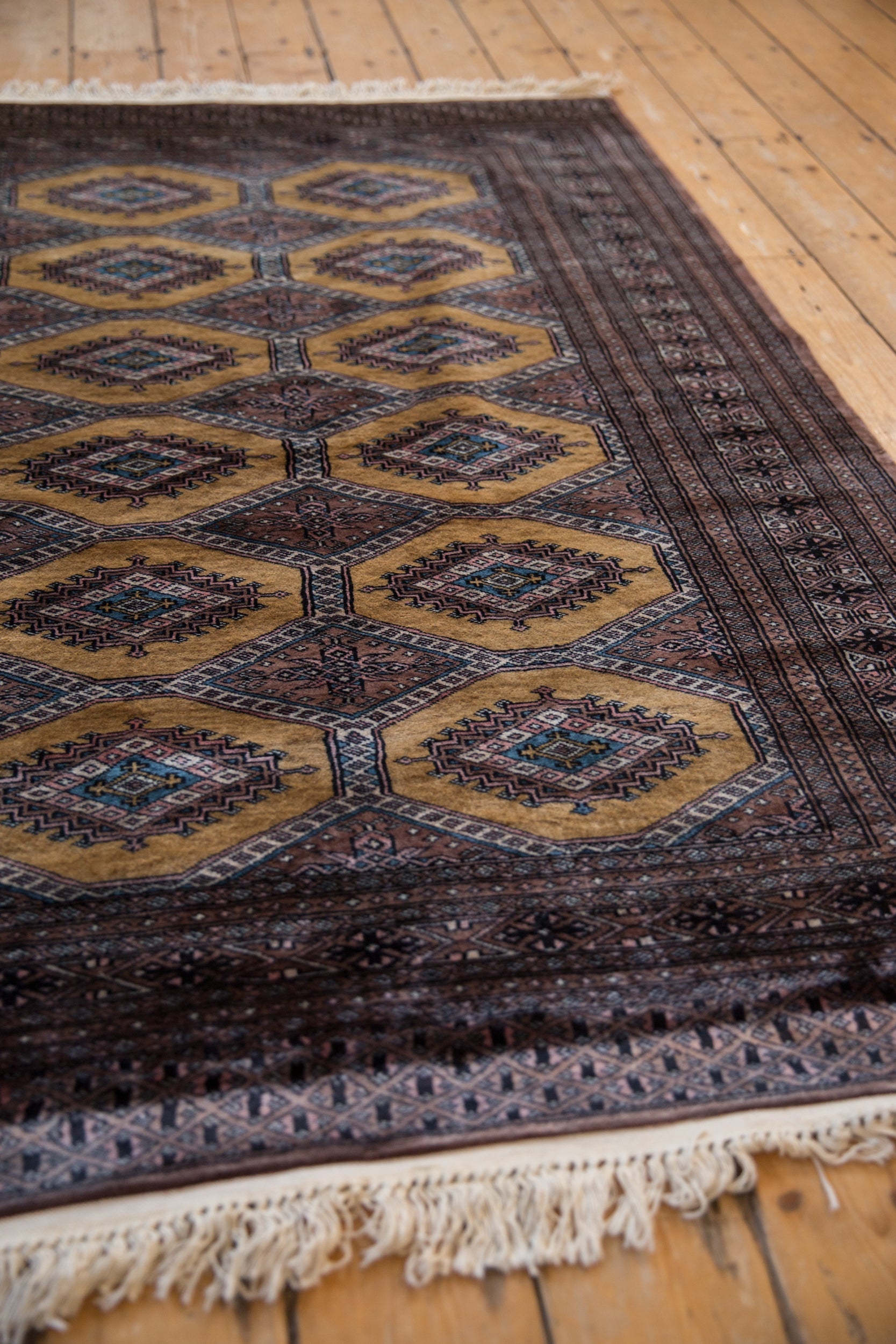 4x6 Vintage Fine Pakistani Turkmen Design Rug by Old New House® - product image 3 for Resin Society