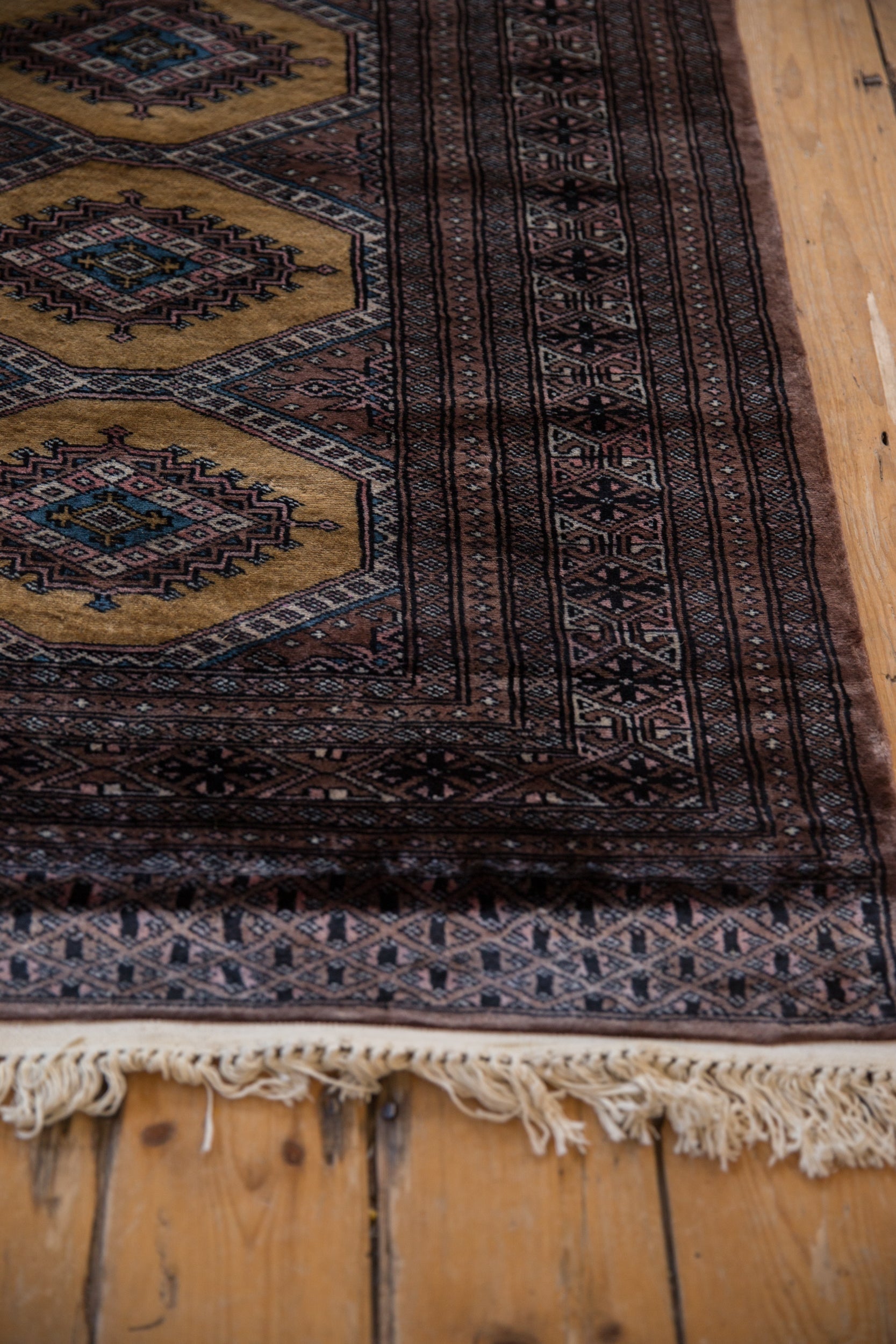4x6 Vintage Fine Pakistani Turkmen Design Rug by Old New House® - product image 7 for Resin Society